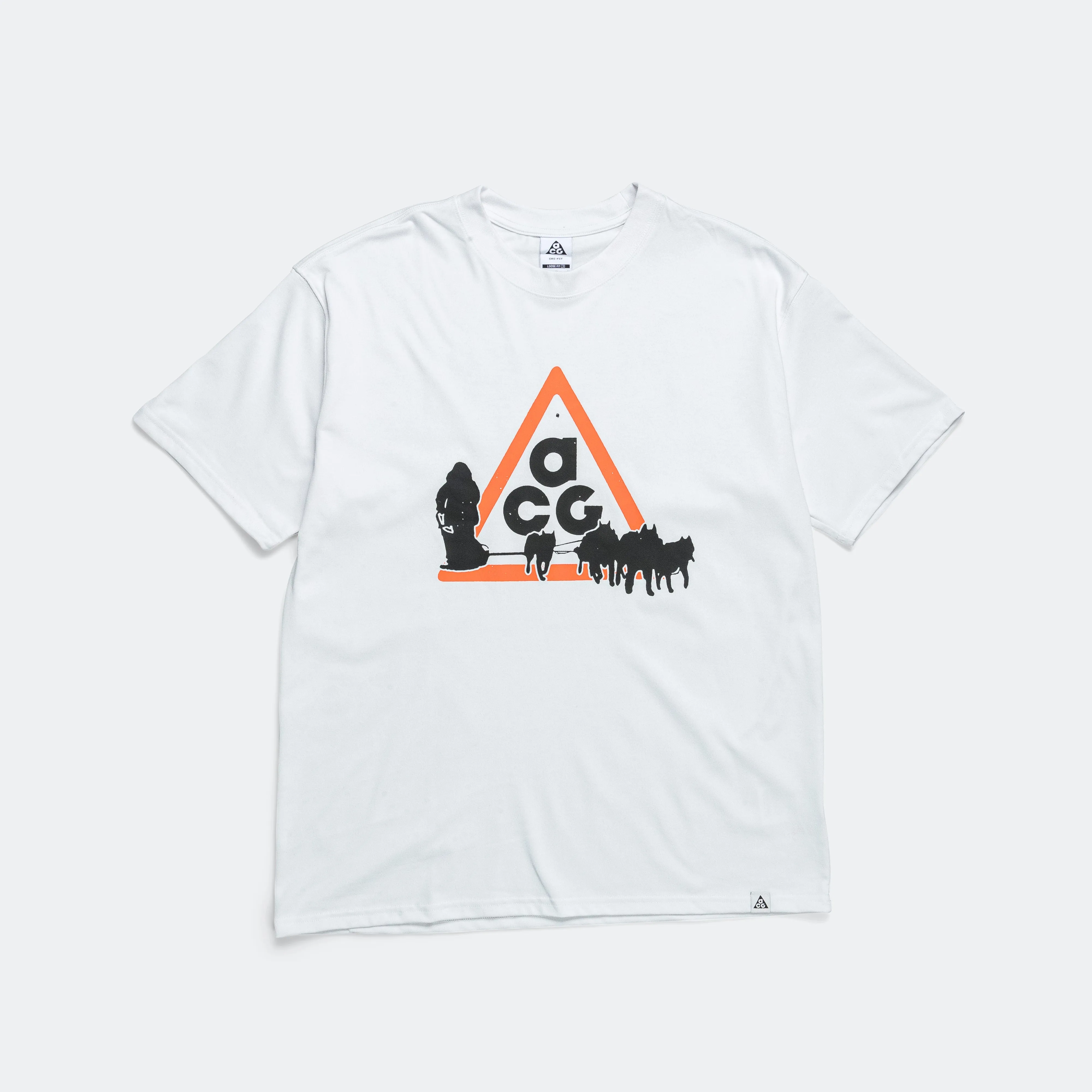 T-shirt manches courtes Dri-FIT 'Traîneau à chiens' - Blanc Summit