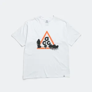 T-shirt manches courtes Dri-FIT 'Traîneau à chiens' - Blanc Summit