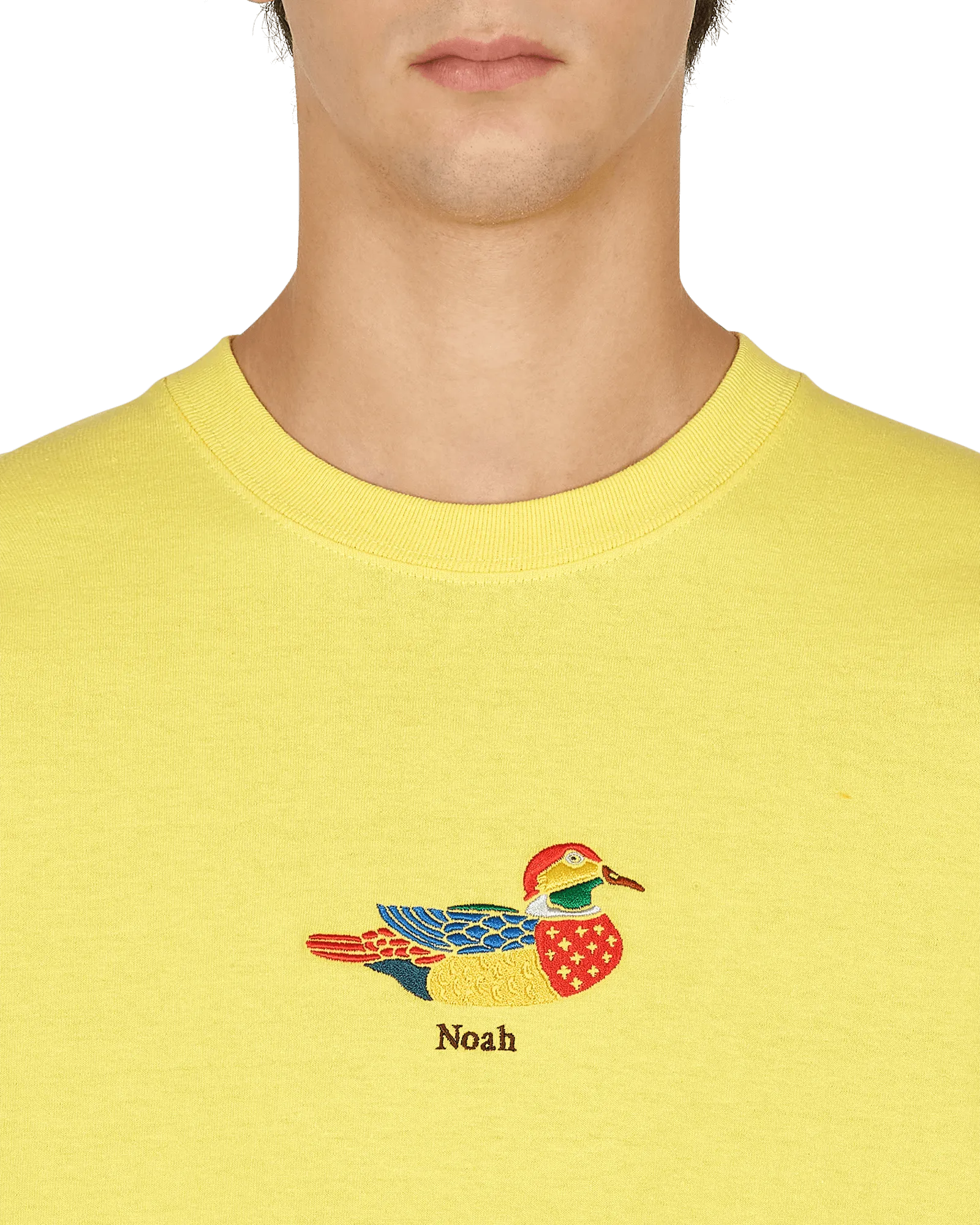 T-shirt manches longues Duck Jaune