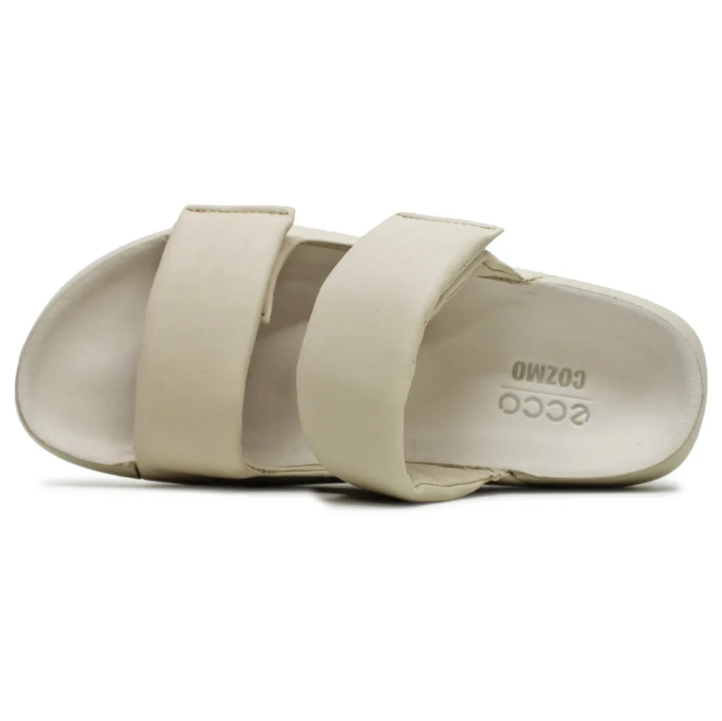 Ecco Cozmo PF 206663 Sandales en cuir pour femmes Slides chaussures ecco