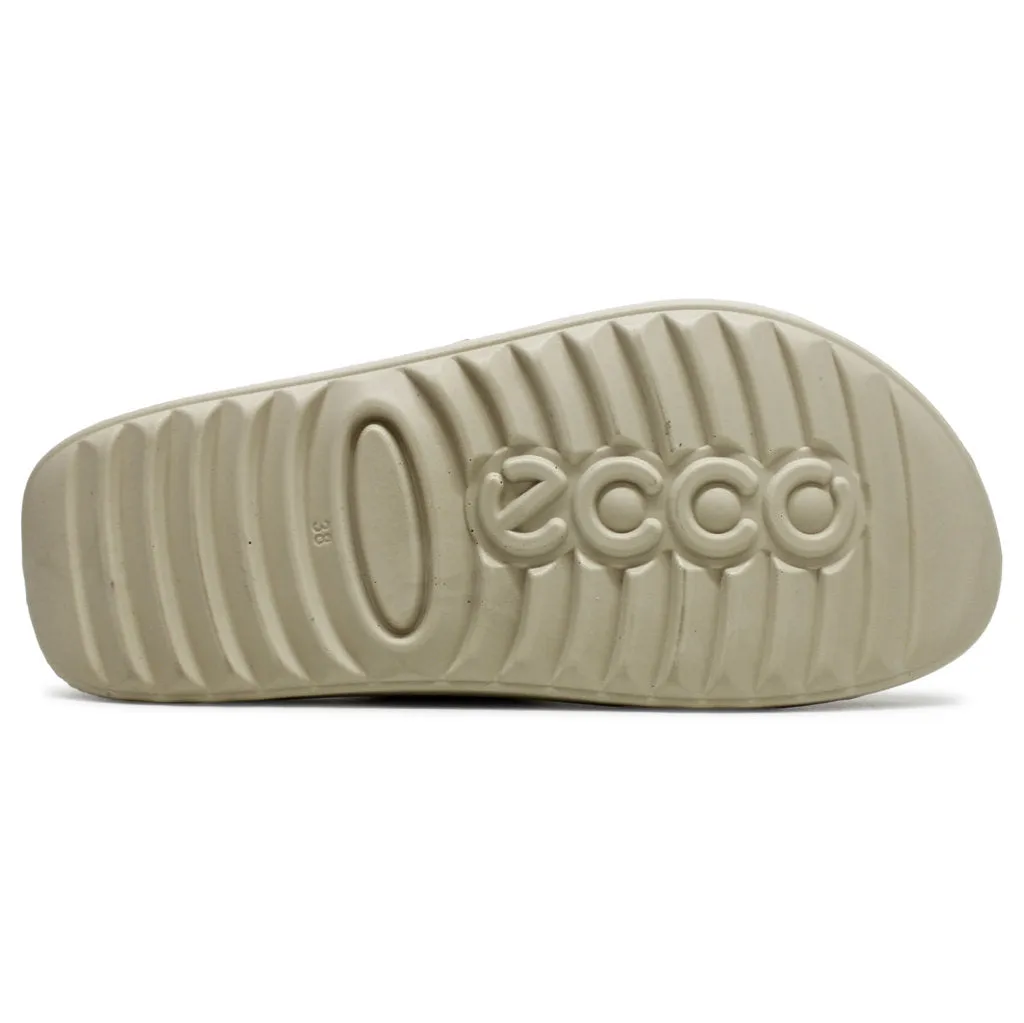 Ecco Cozmo PF 206663 Sandales en cuir pour femmes Slides chaussures ecco
