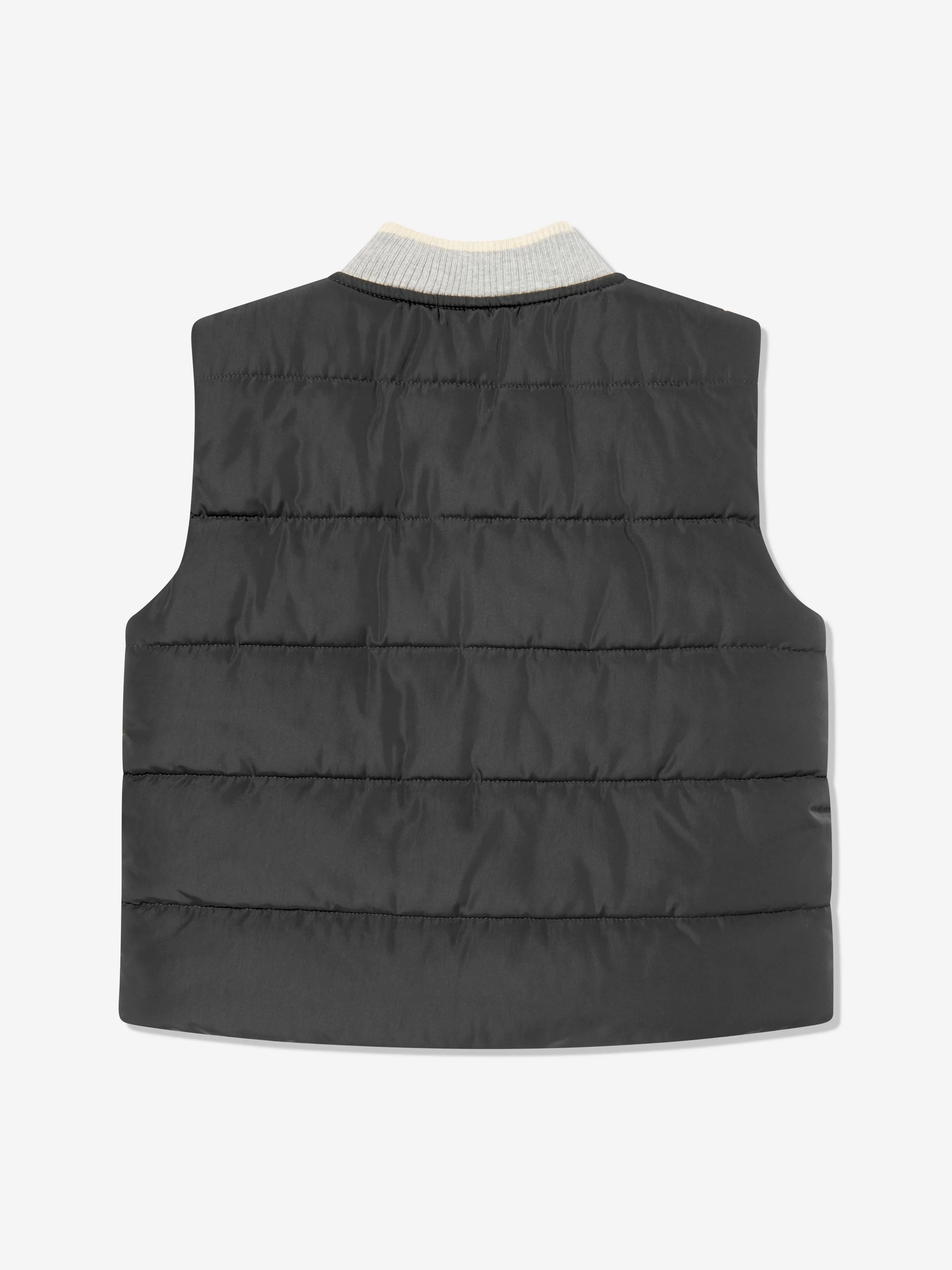 Gilet matelassé Eleventy Boys en bleu