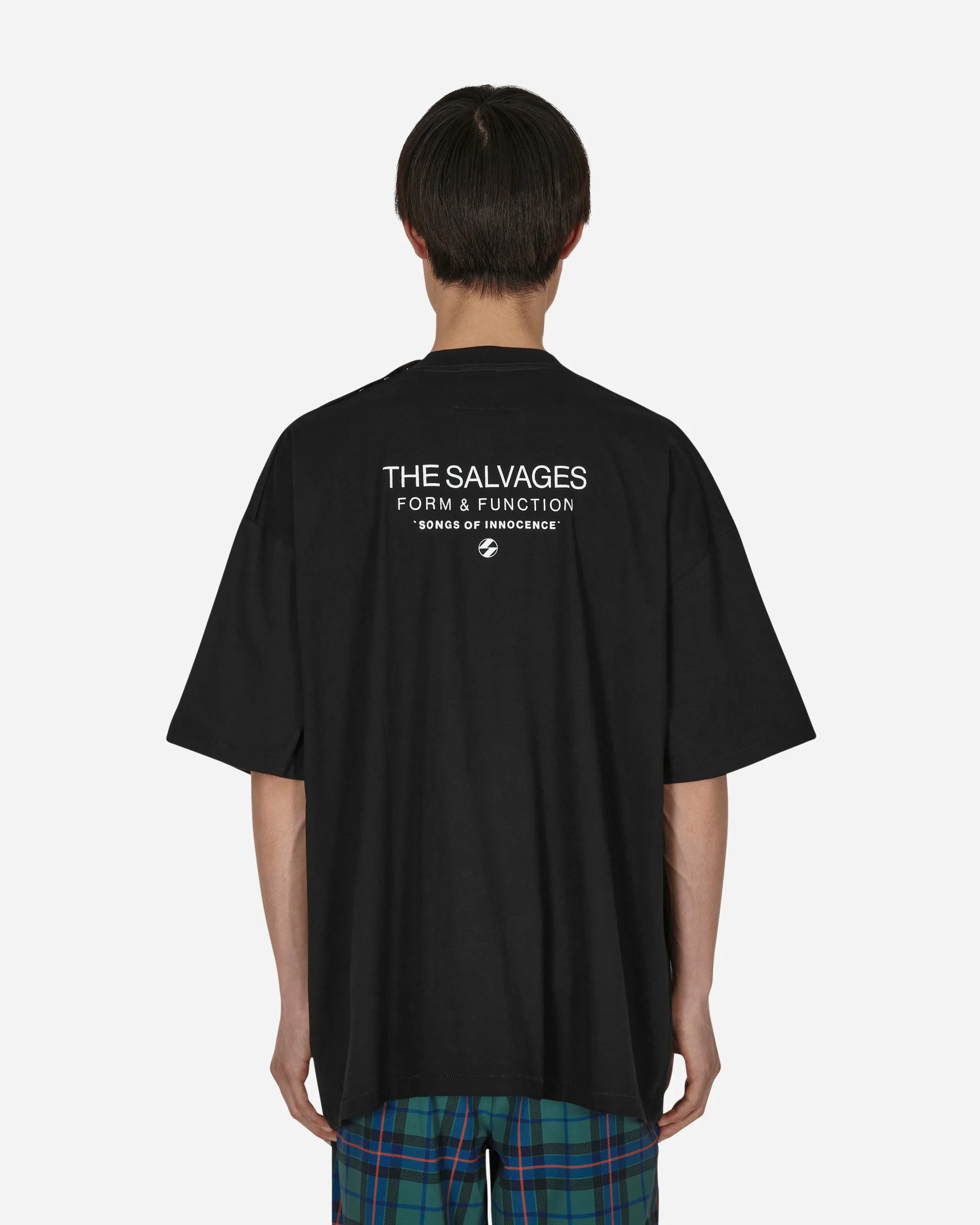 T-shirt Emblem Snap Noir
