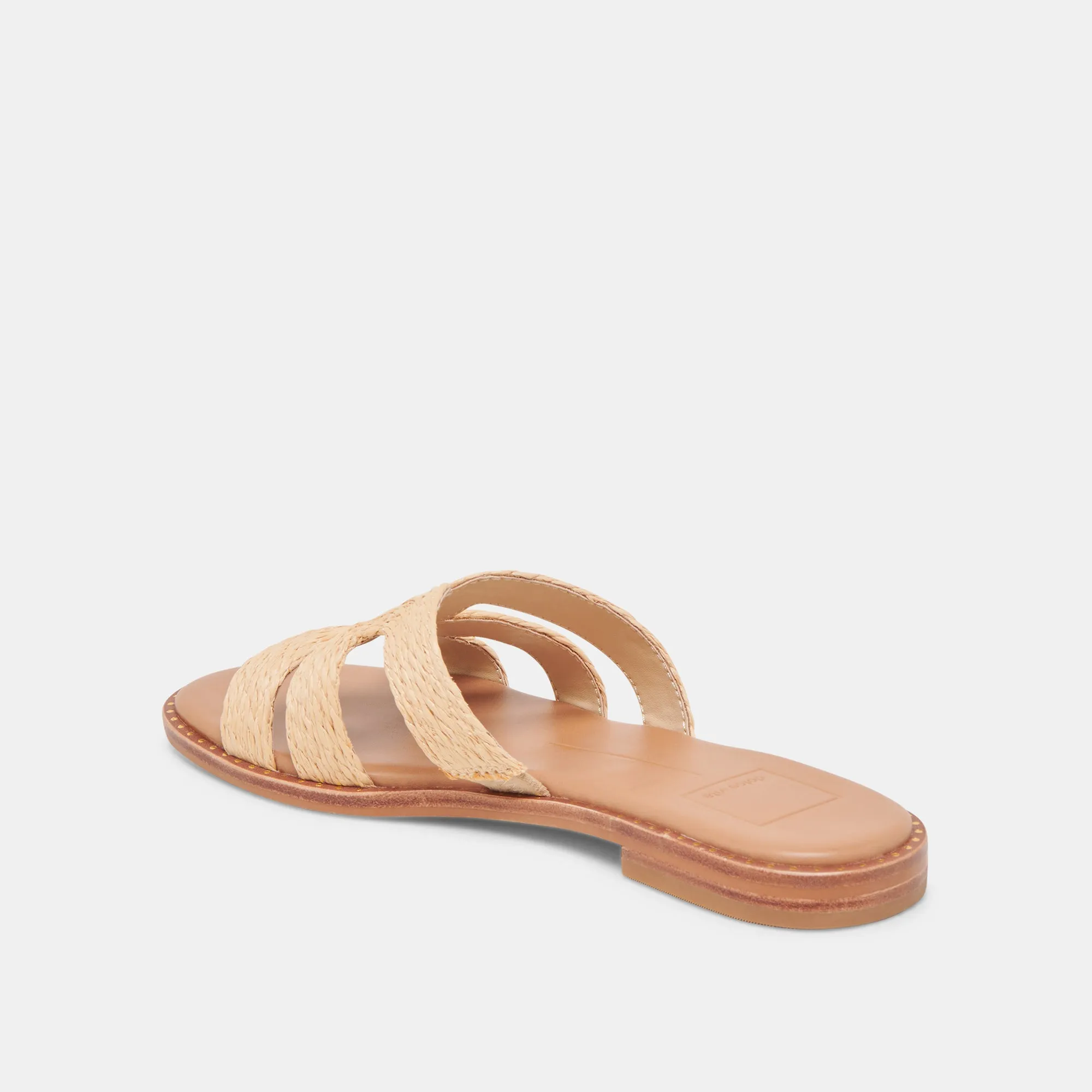 EMON SANDALES LT RAFFIA NATUREL