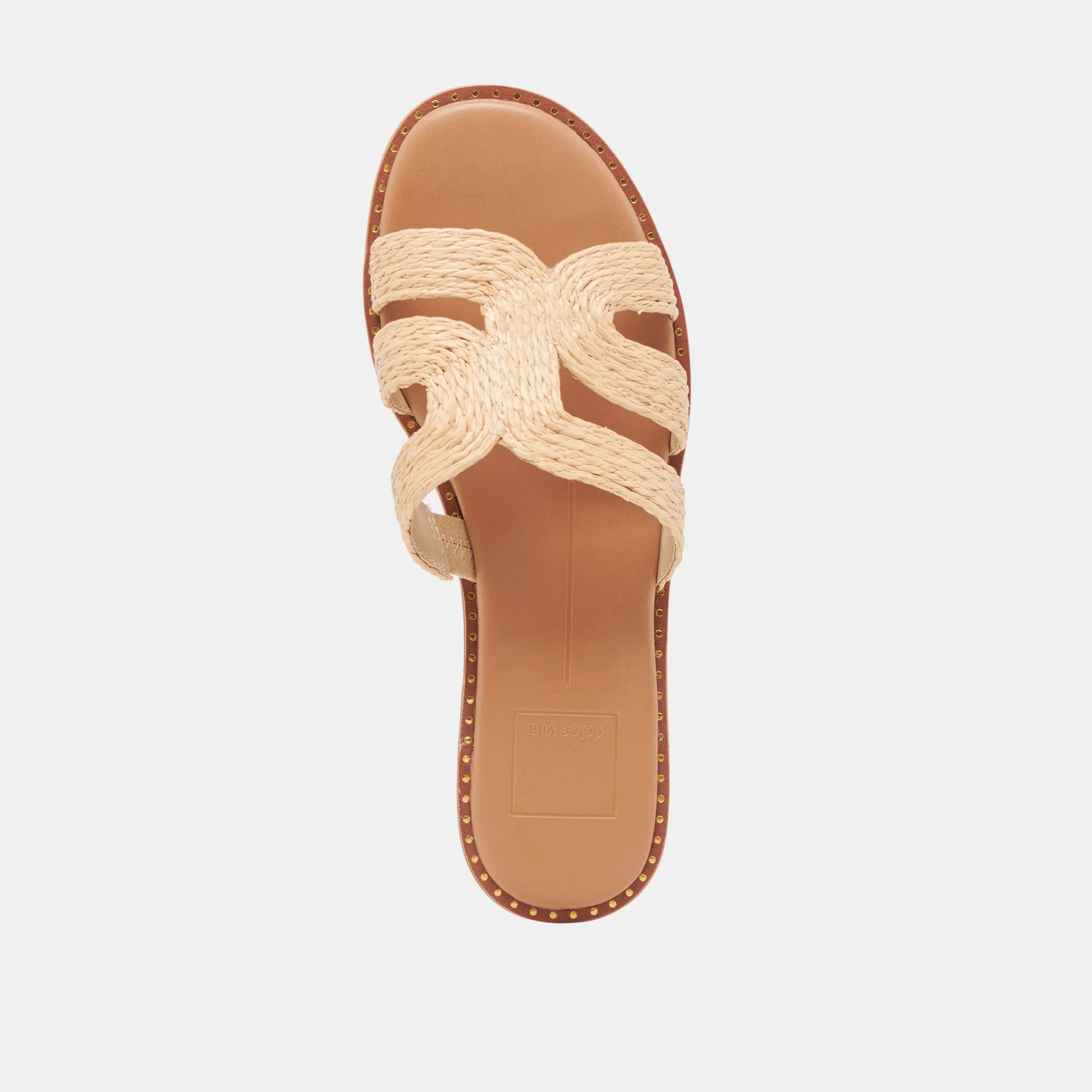 EMON SANDALES LT RAFFIA NATUREL