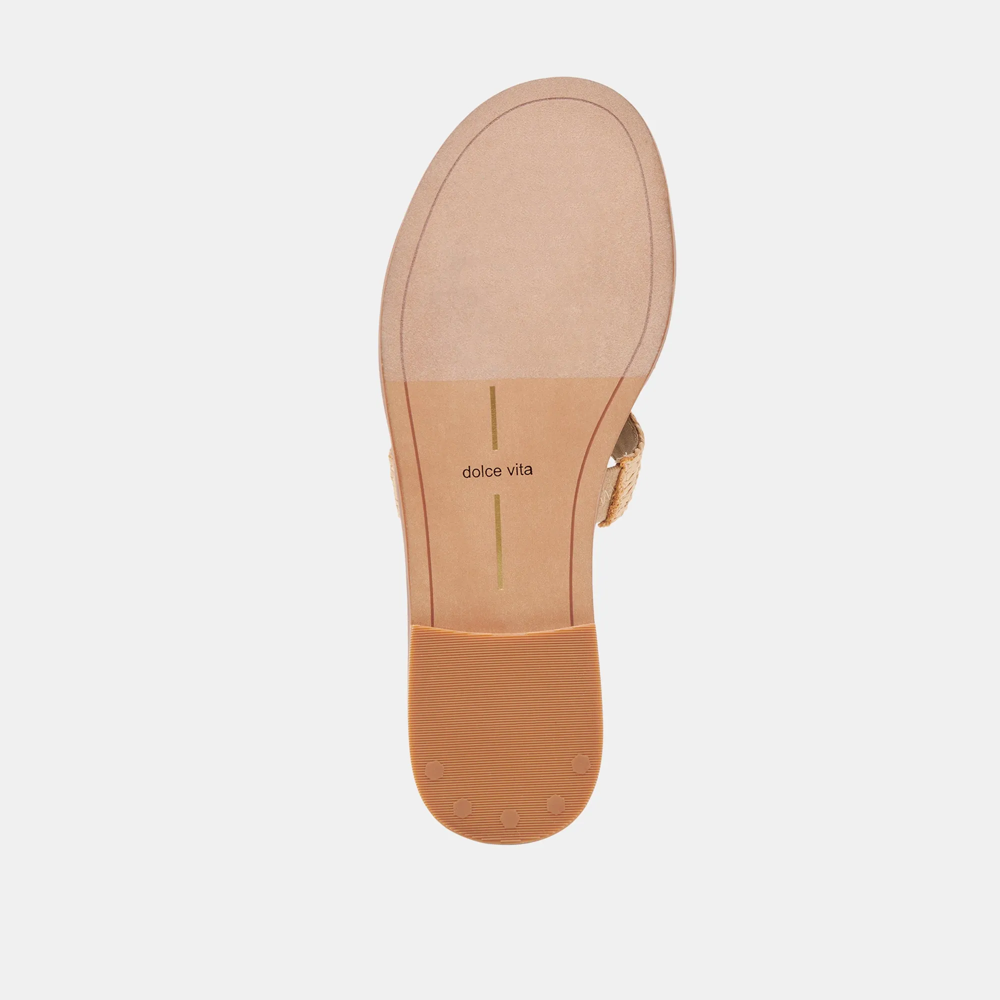 EMON SANDALES LT RAFFIA NATUREL