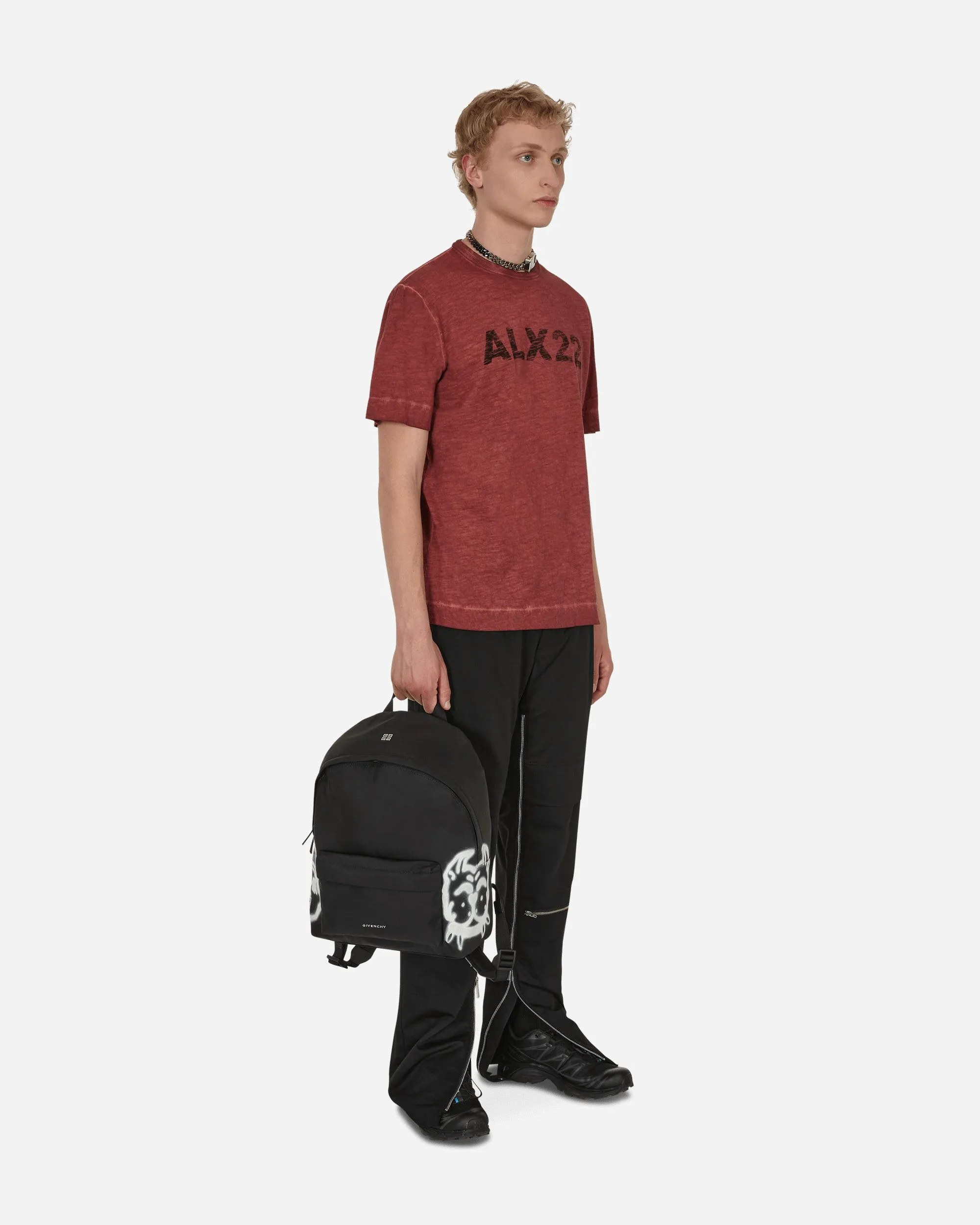 T-shirt exclusif avec logo rouge