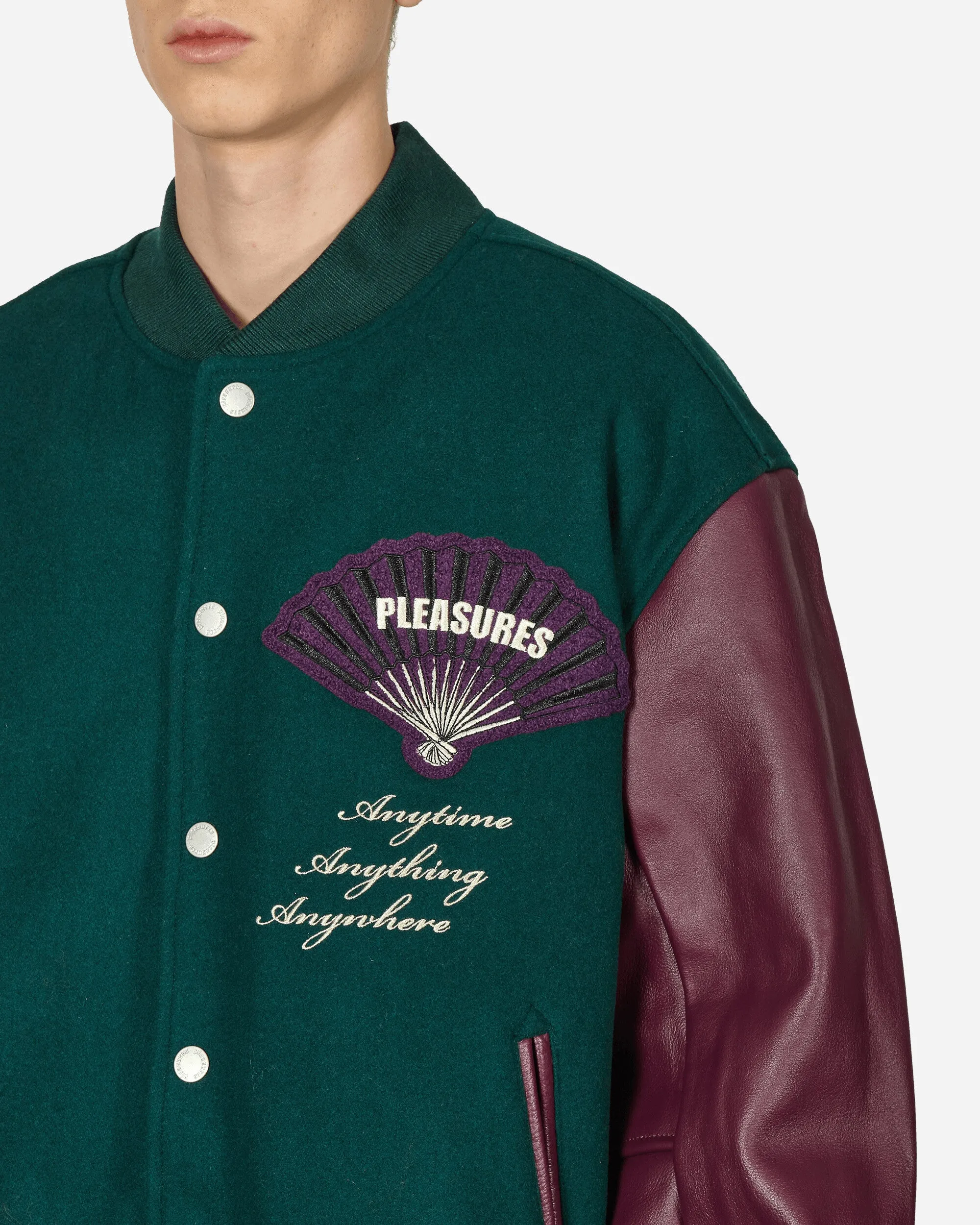 Veste Fan Varsity Verte
