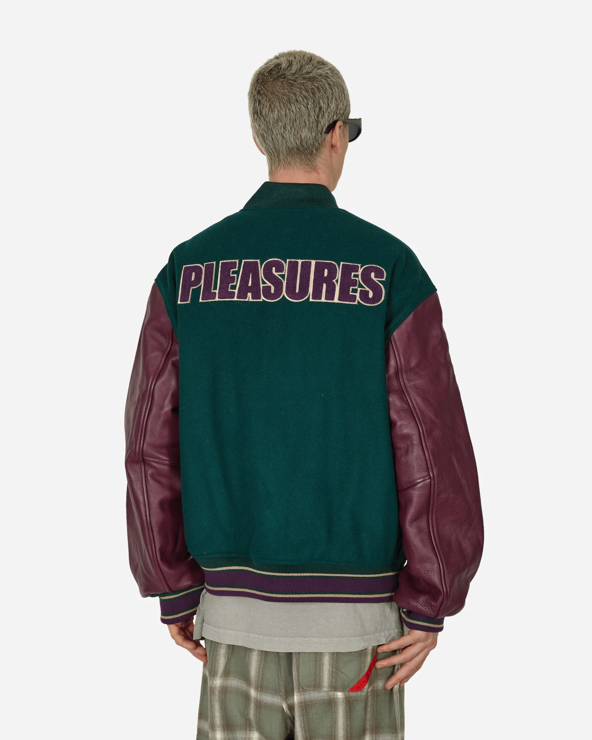 Veste Fan Varsity Verte