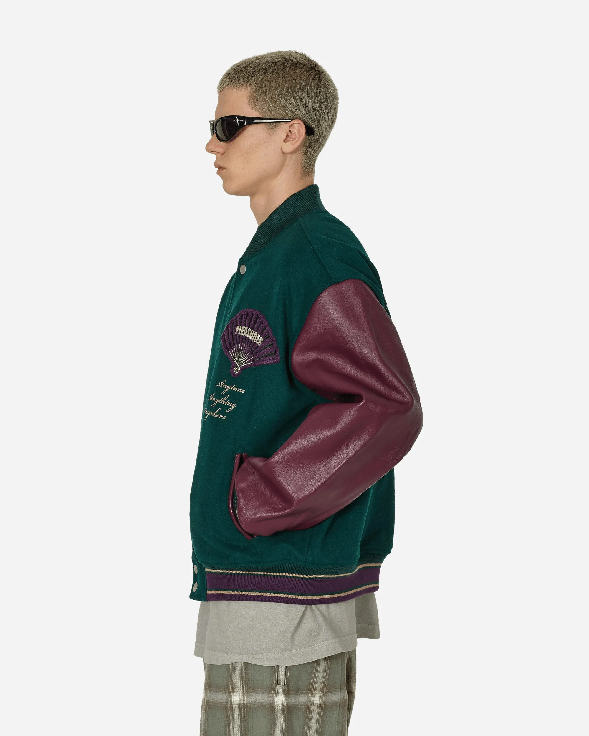 Veste Fan Varsity Verte