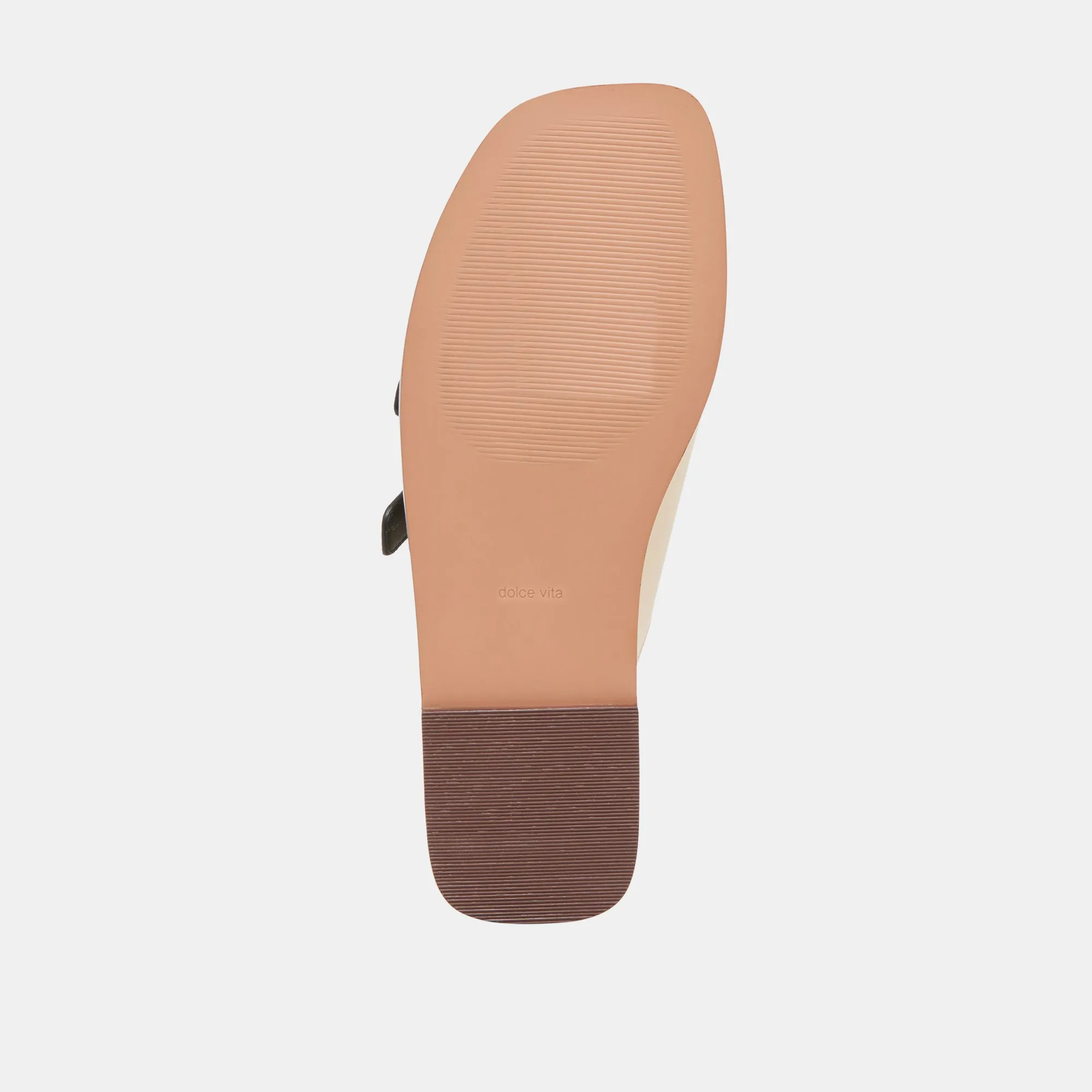 SANDALES FIN EN CUIR BONE