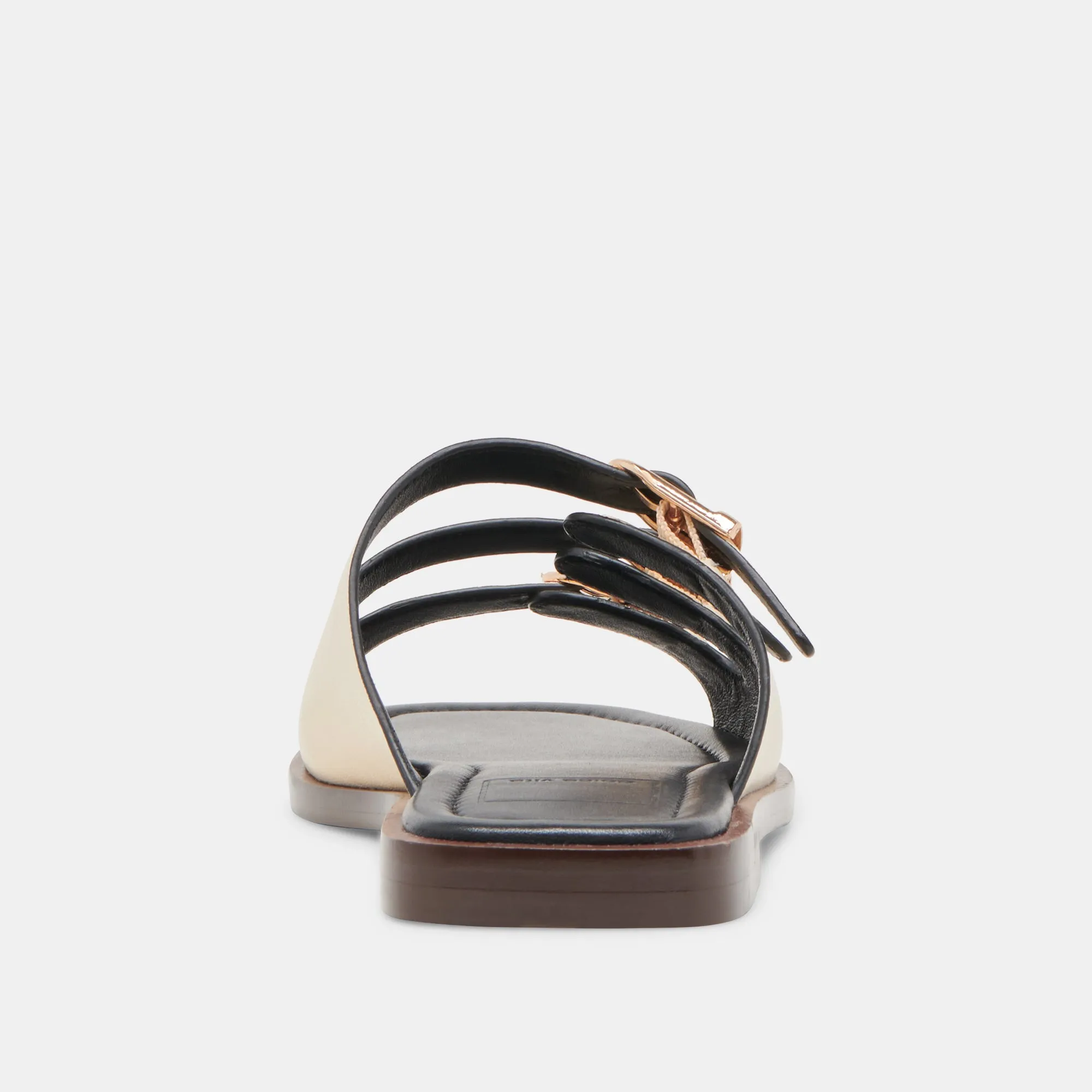 SANDALES FIN EN CUIR BONE