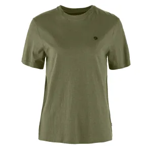 T-shirt Femme Fjallraven en Mélange de Chanvre Vert