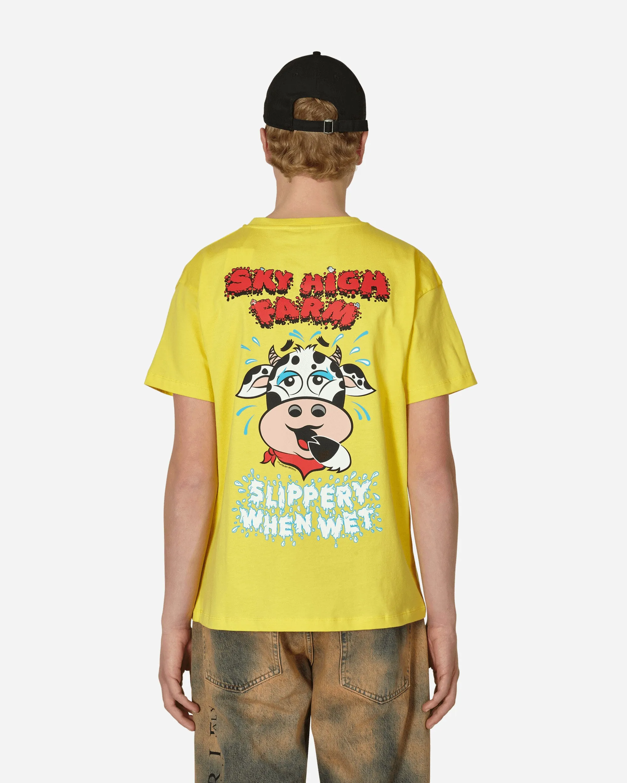 T-shirt imprimé Flatbush Jaune