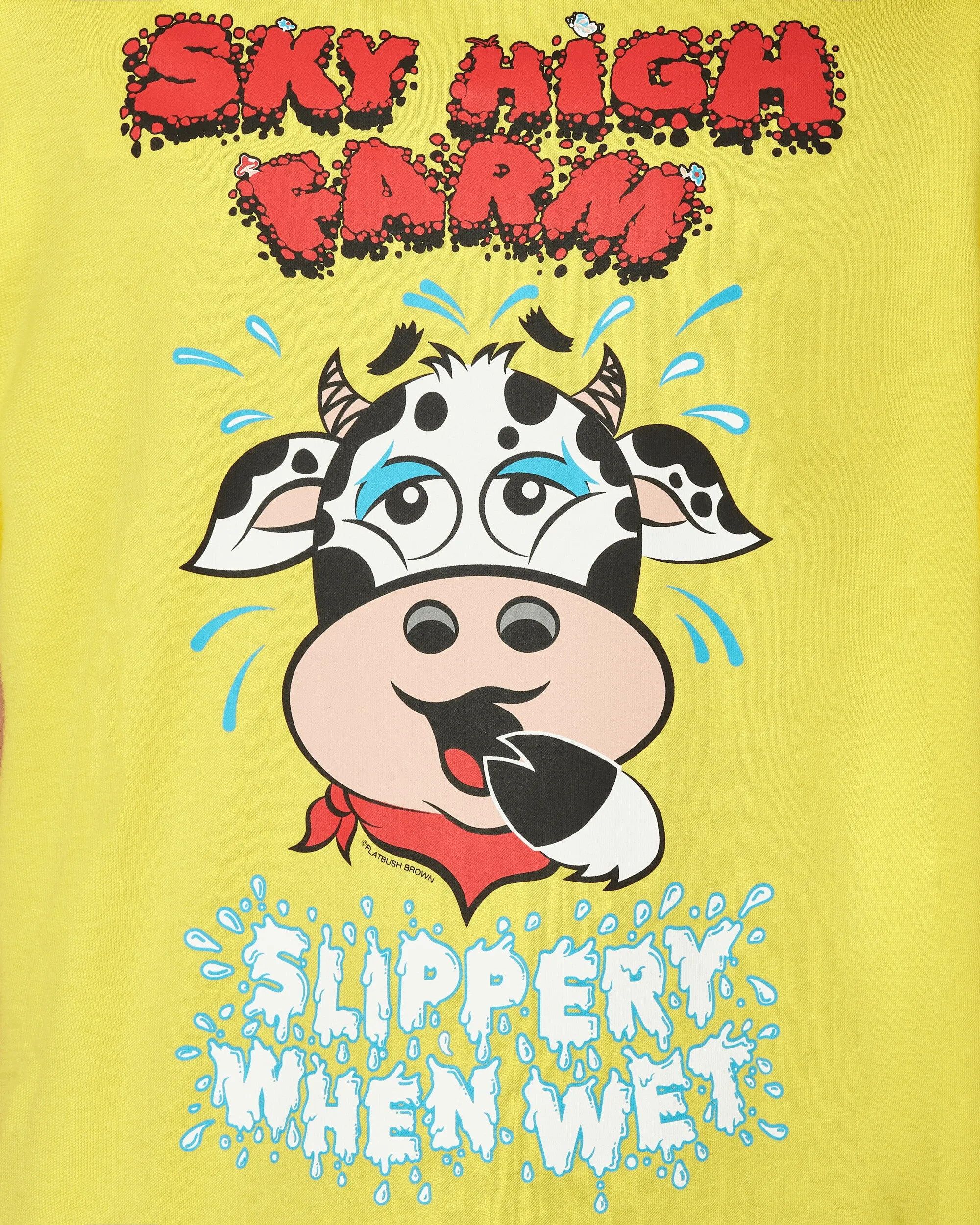 T-shirt imprimé Flatbush Jaune