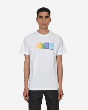 T-shirt extensible blanc