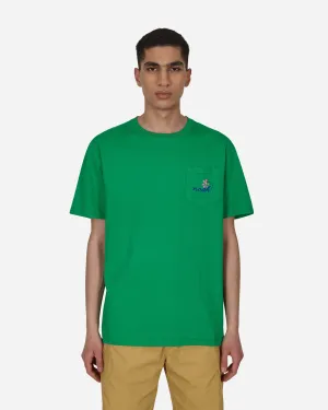 T-shirt poche Fleuriste Vert