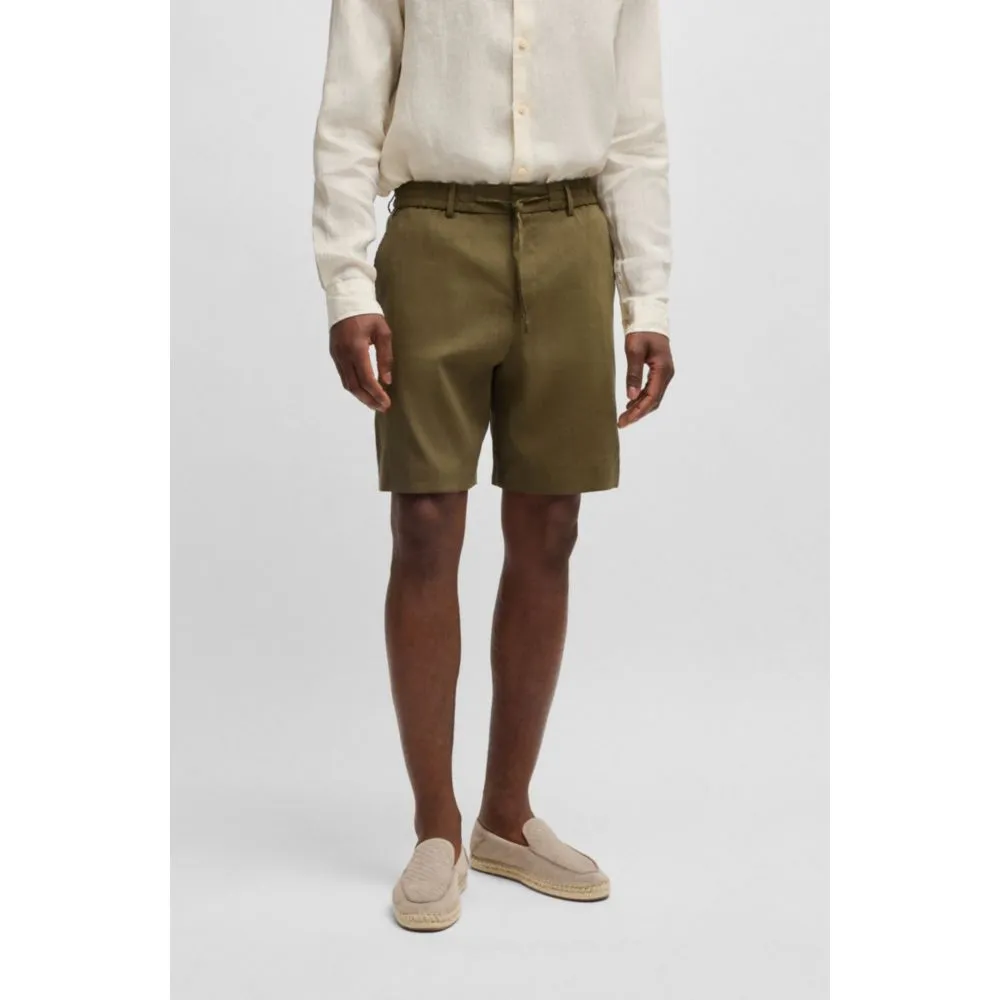 Short formel en mélange de lin