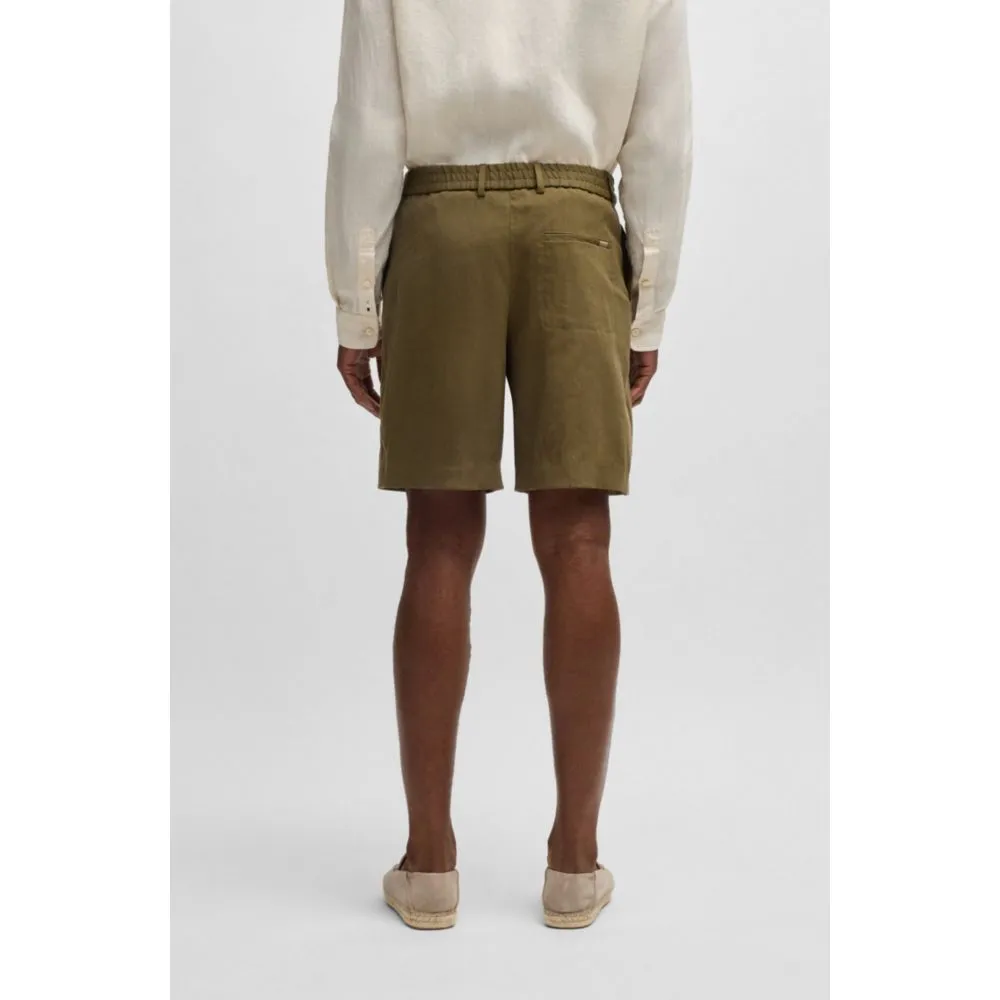Short formel en mélange de lin