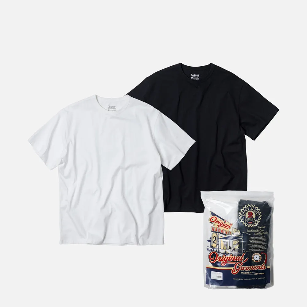 FrizmWorks T-shirt athlétique OG 2 pièces - Blanc/Noir