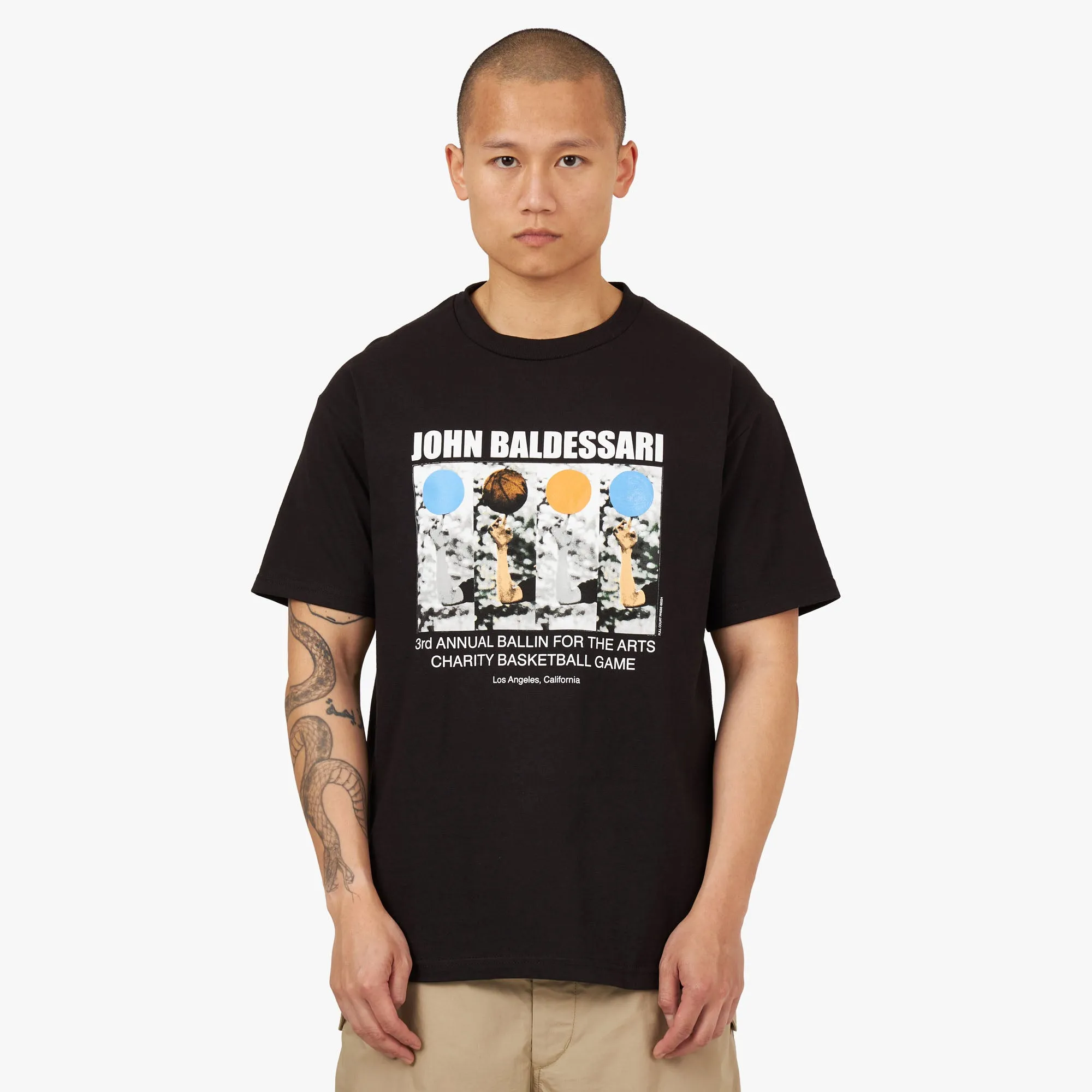 T-shirt Full Court Press Baldesarri / Noir