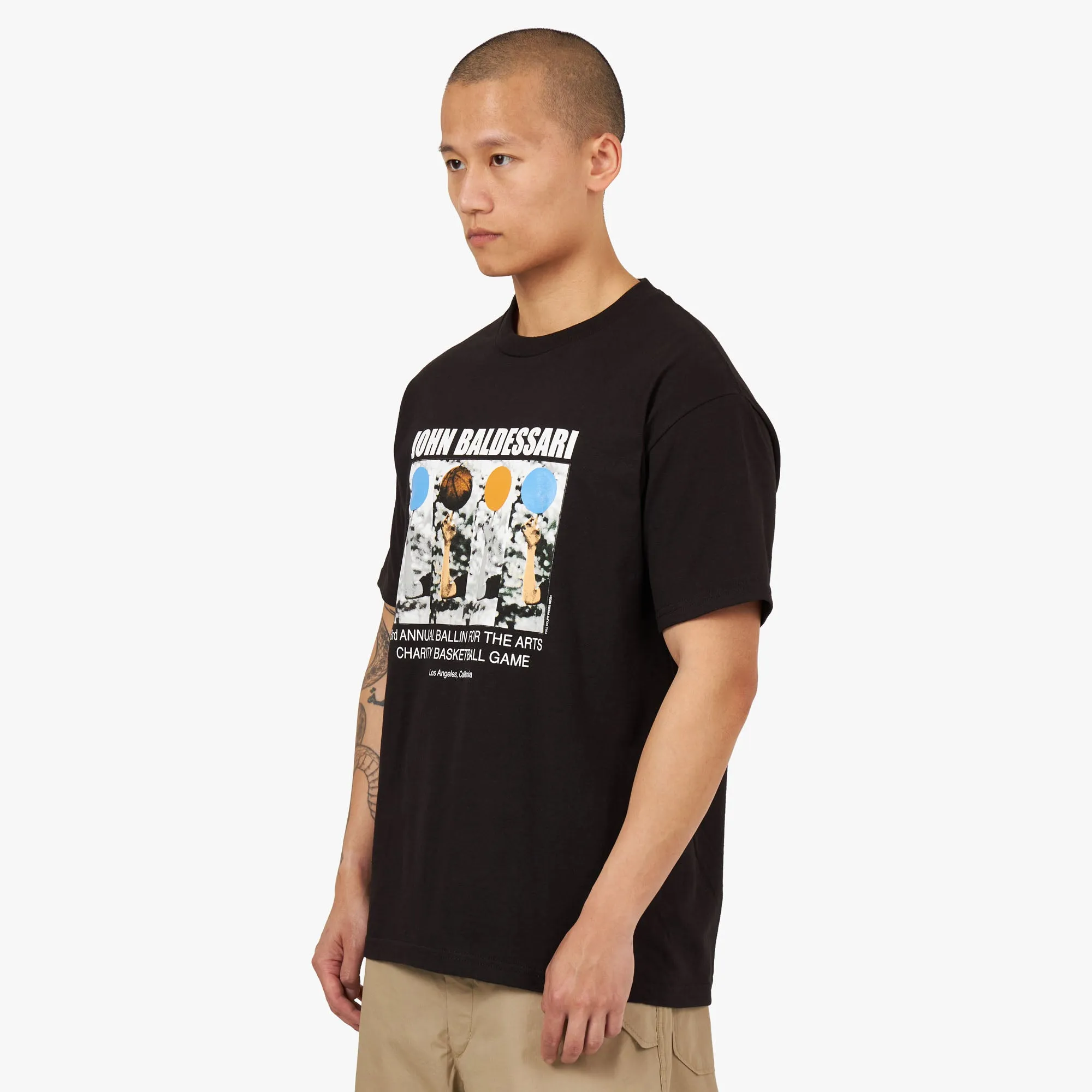 T-shirt Full Court Press Baldesarri / Noir