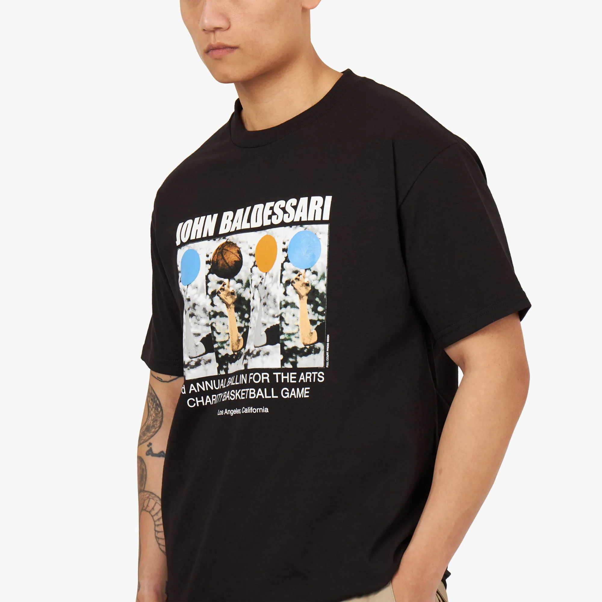 T-shirt Full Court Press Baldesarri / Noir