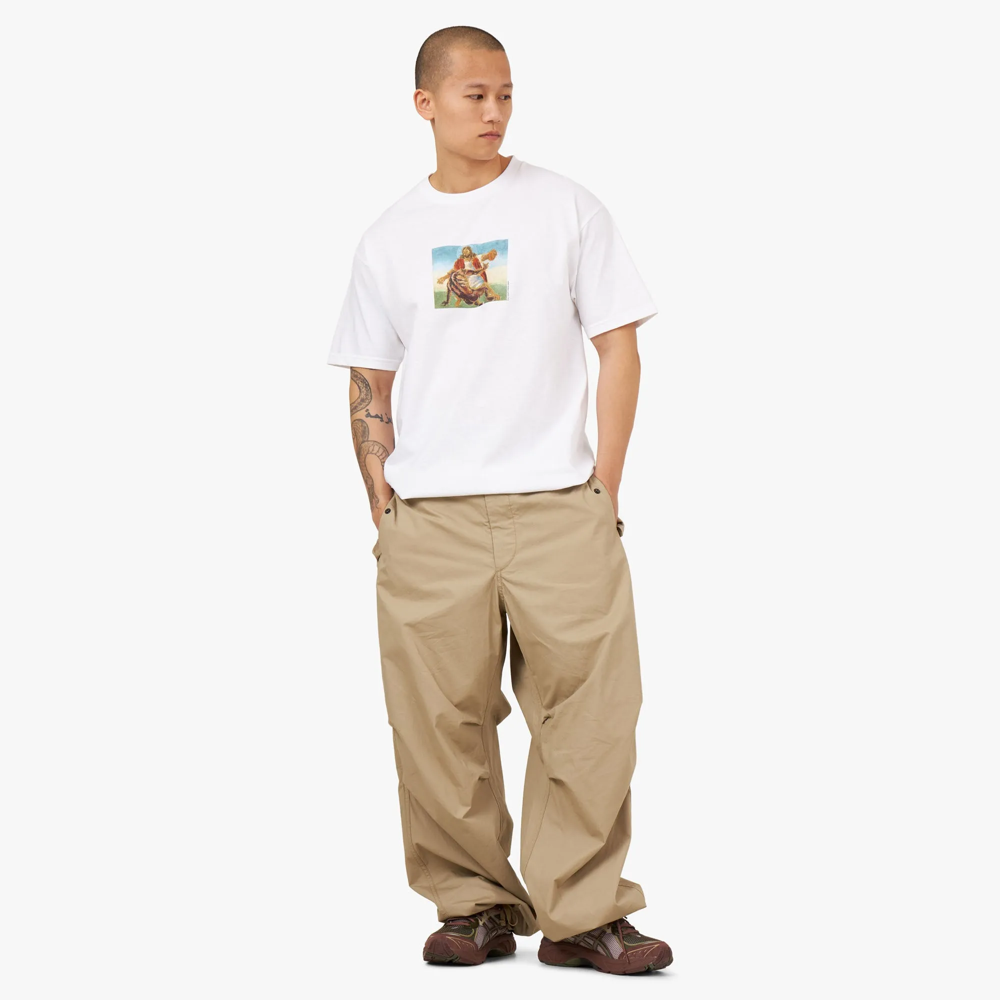 T-shirt Full Court Press Crossover / Blanc