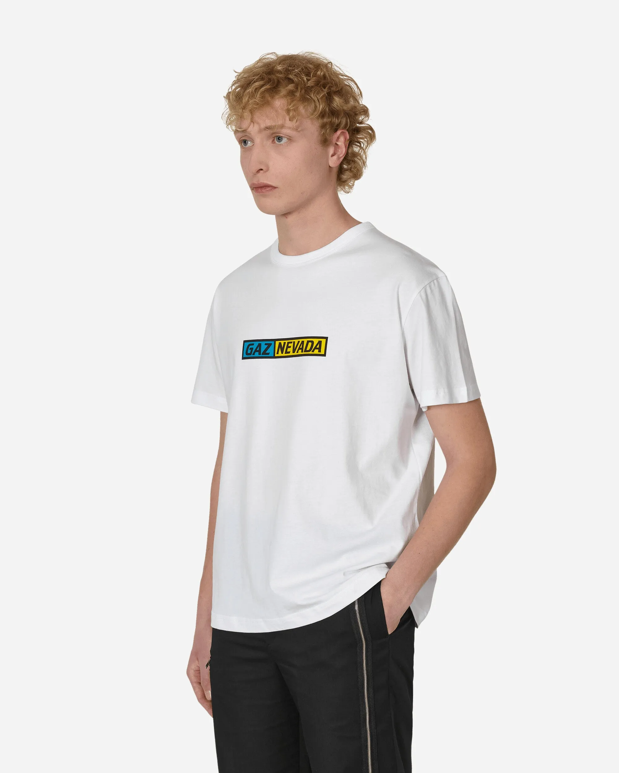 Gaznevada Graphic T-Shirt White