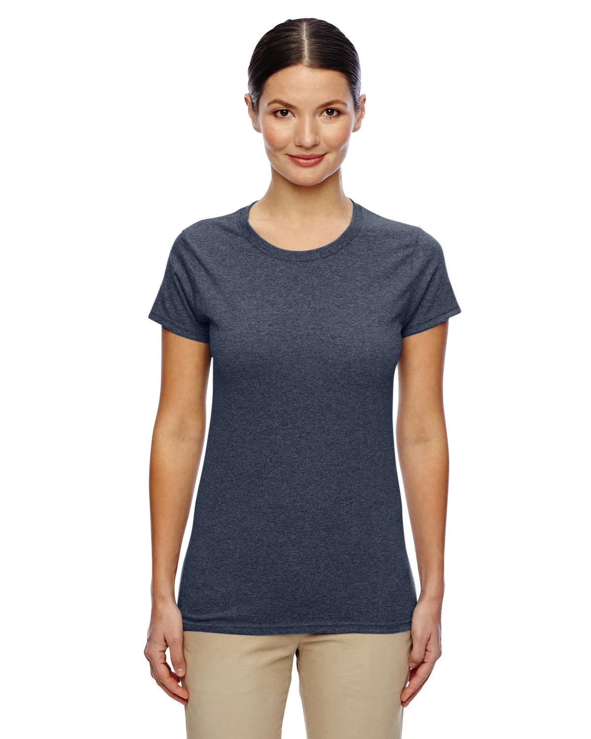 T-shirt pour femmes en coton épais Gildan G500L
