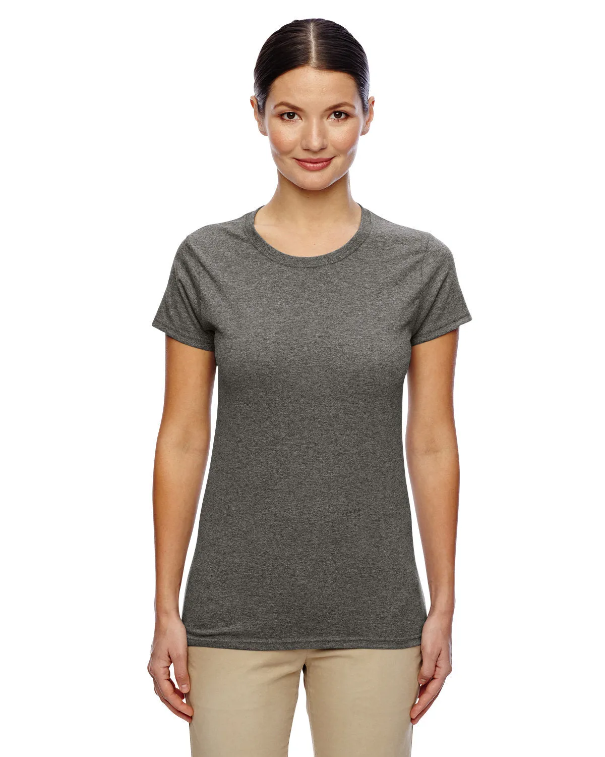T-shirt pour femmes en coton épais Gildan G500L