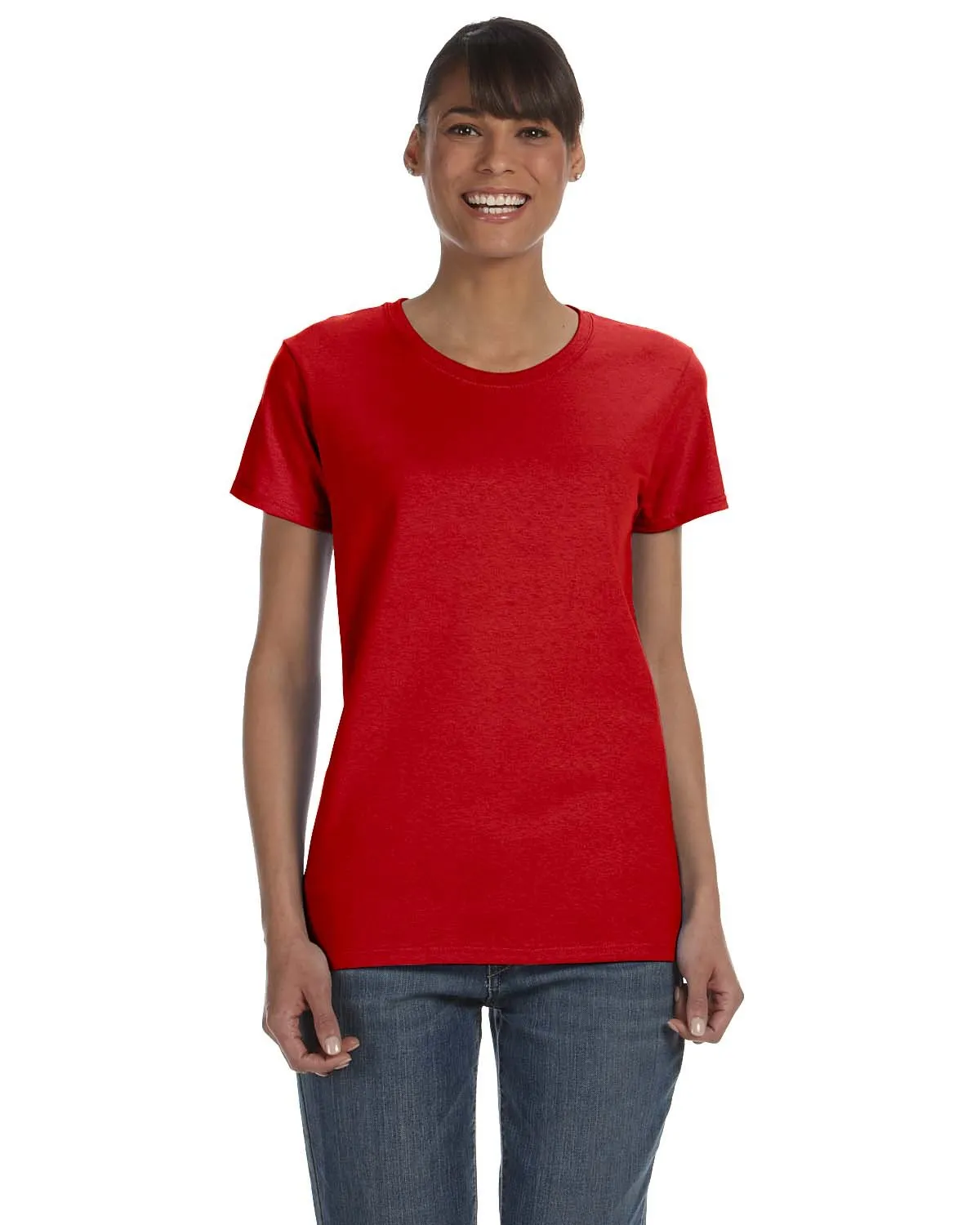 T-shirt pour femmes en coton épais Gildan G500L