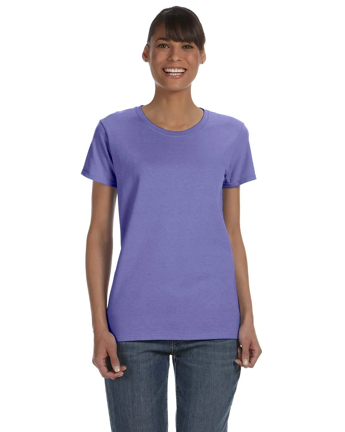 T-shirt pour femmes en coton épais Gildan G500L
