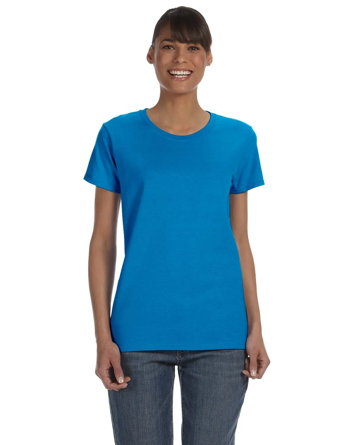 T-shirt pour femmes en coton épais Gildan G500L
