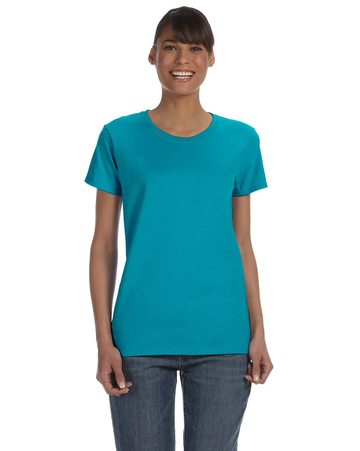 T-shirt pour femmes en coton épais Gildan G500L