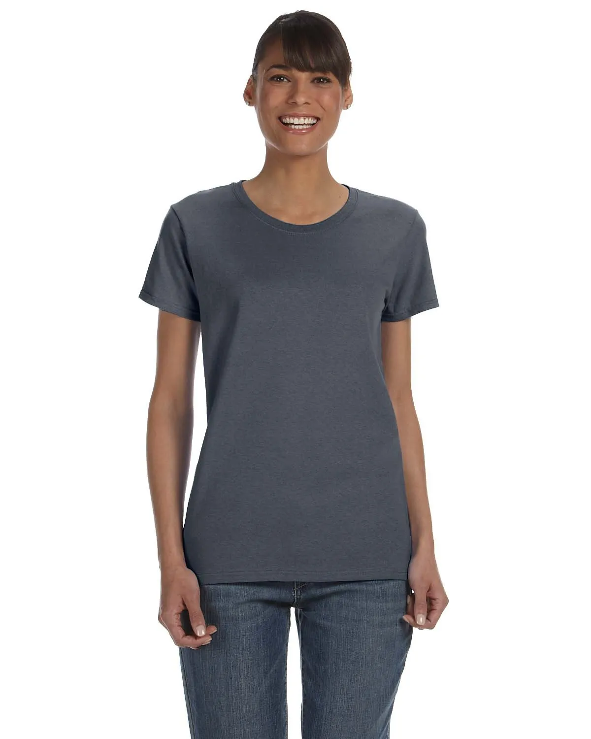 T-shirt pour femmes en coton épais Gildan G500L