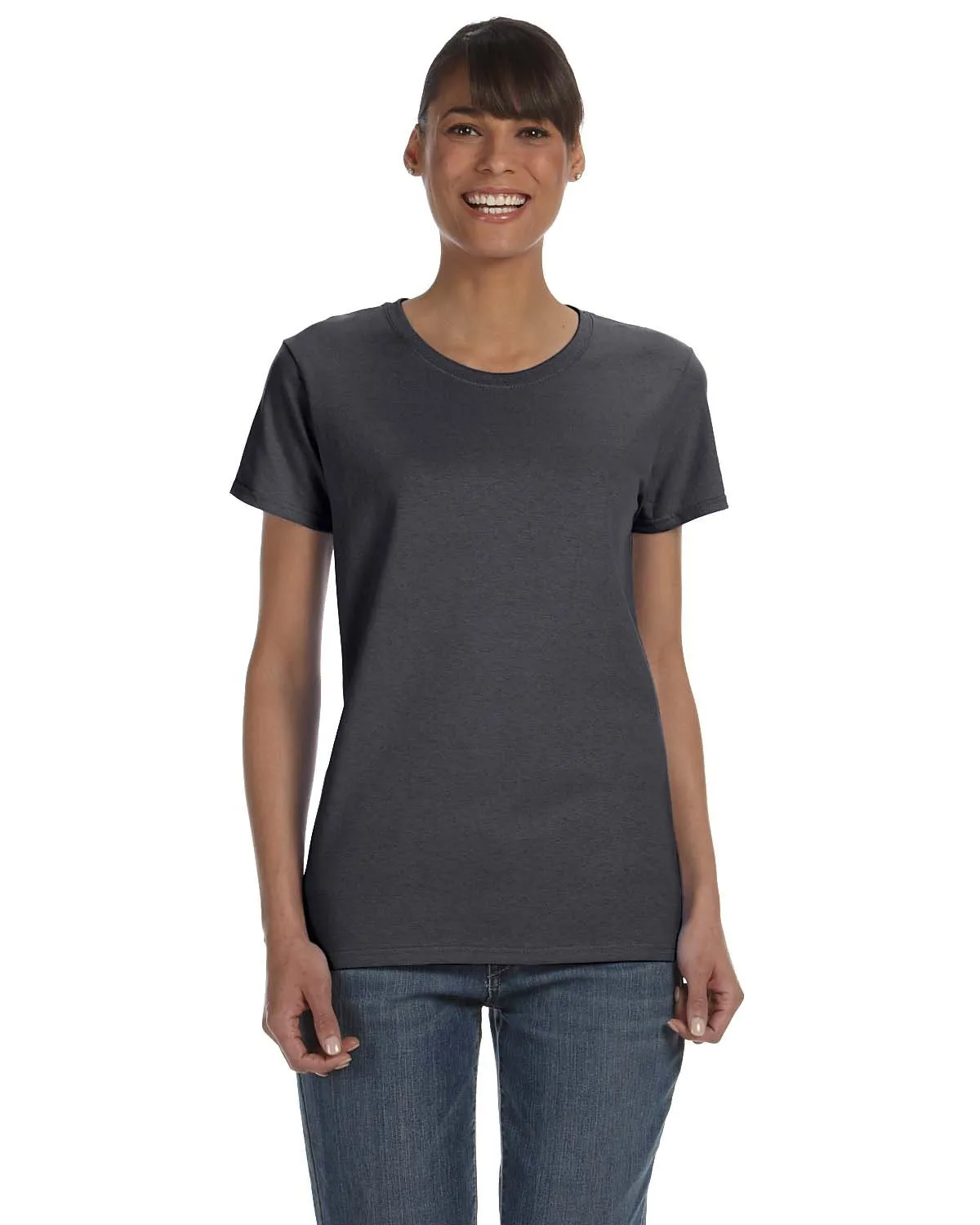 T-shirt pour femmes en coton épais Gildan G500L