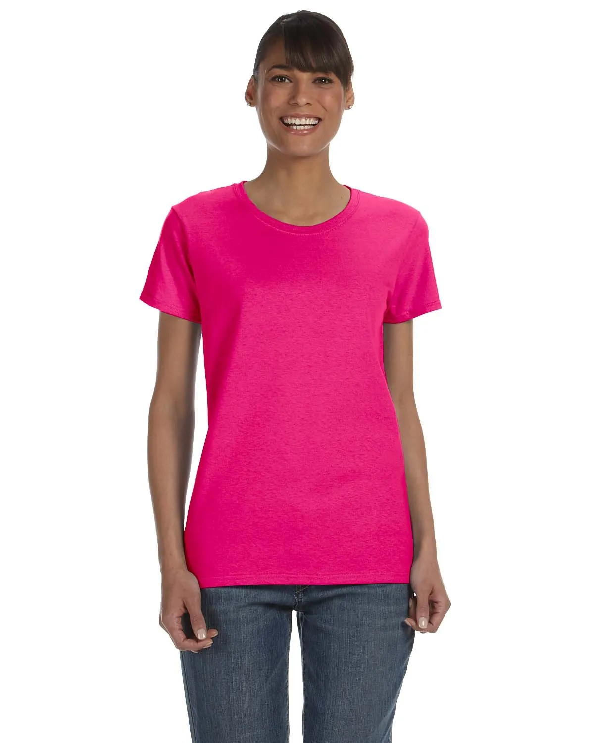 T-shirt pour femmes en coton épais Gildan G500L