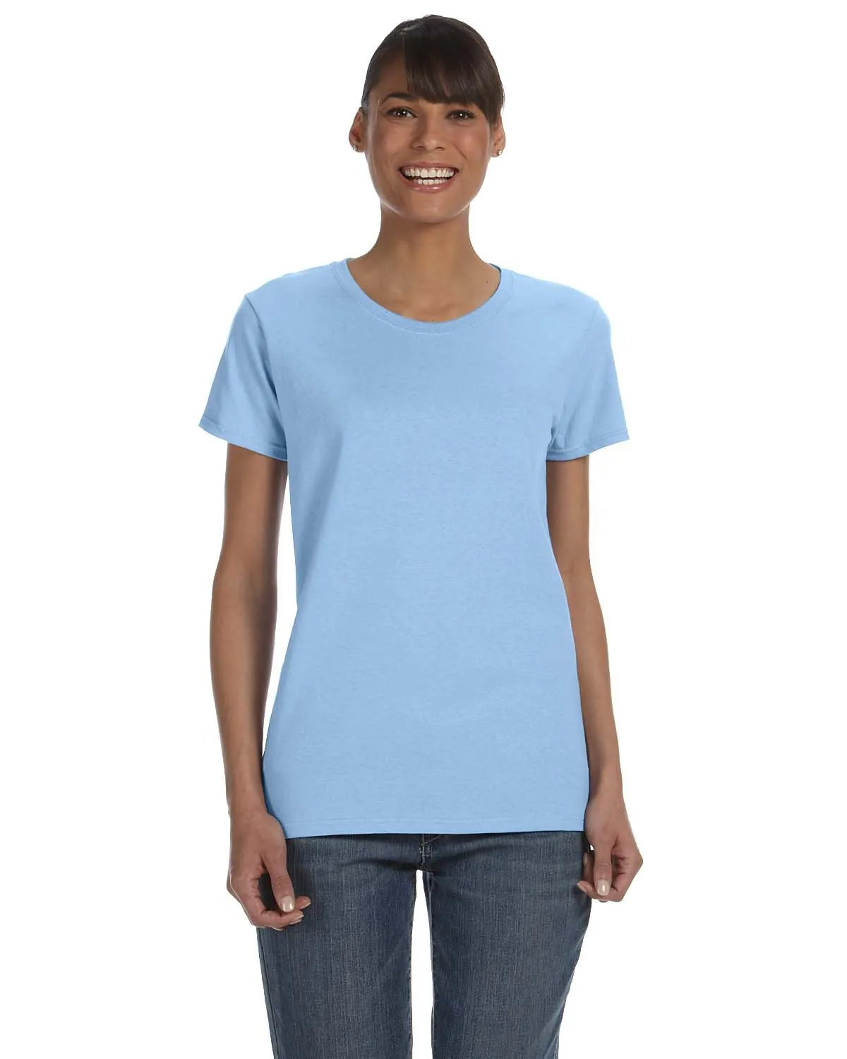 T-shirt pour femmes en coton épais Gildan G500L