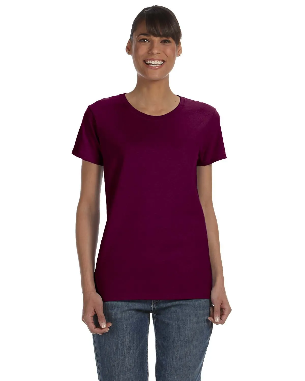 T-shirt pour femmes en coton épais Gildan G500L