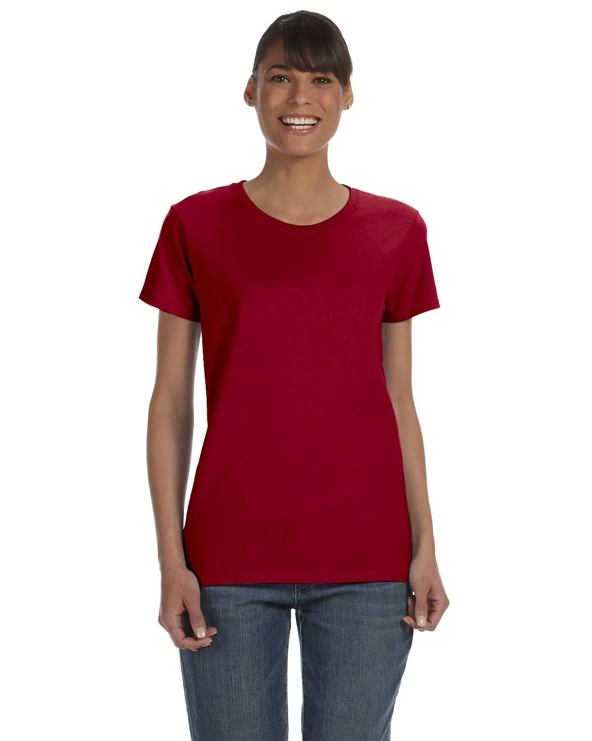 T-shirt pour femmes en coton épais Gildan G500L