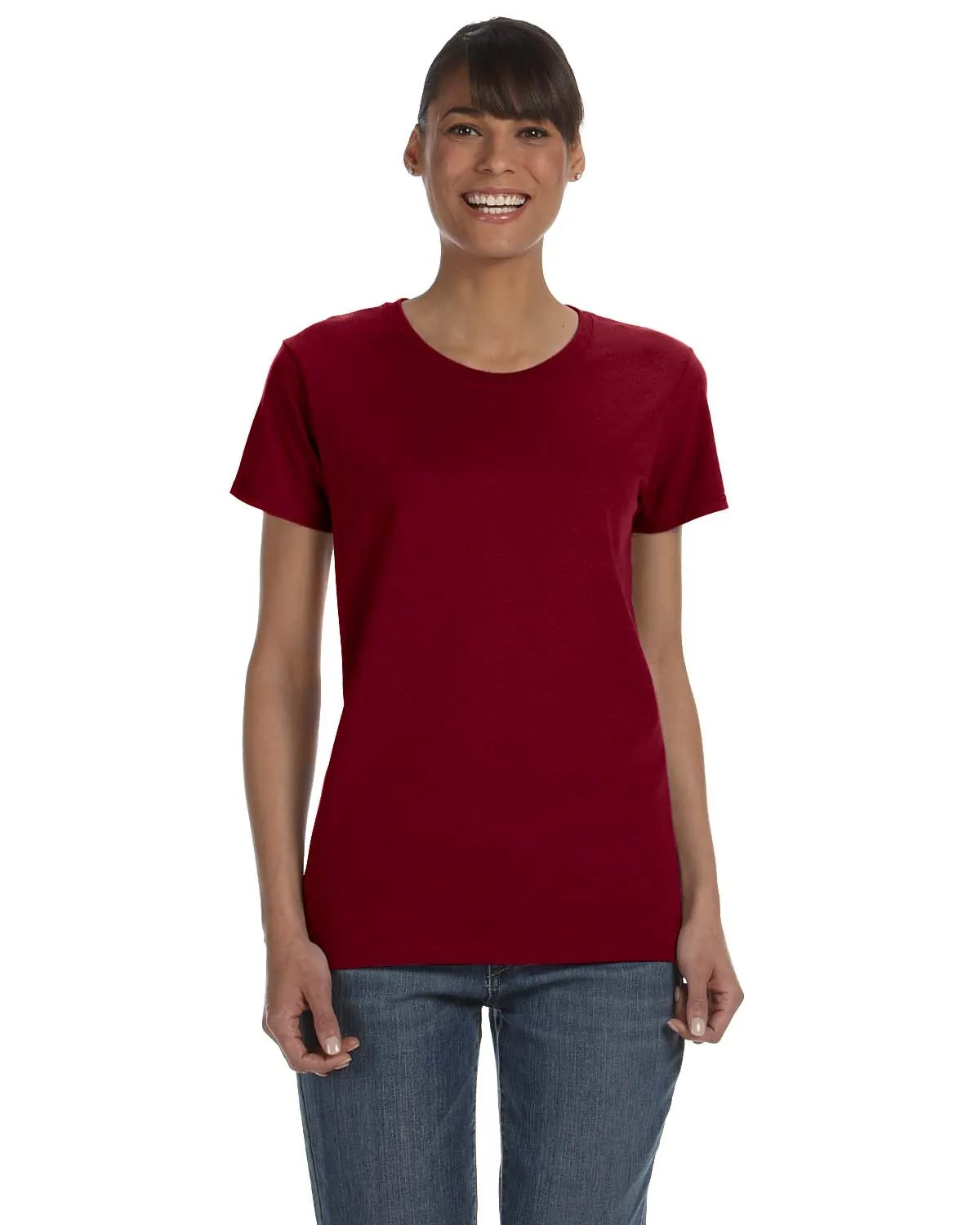 T-shirt pour femmes en coton épais Gildan G500L