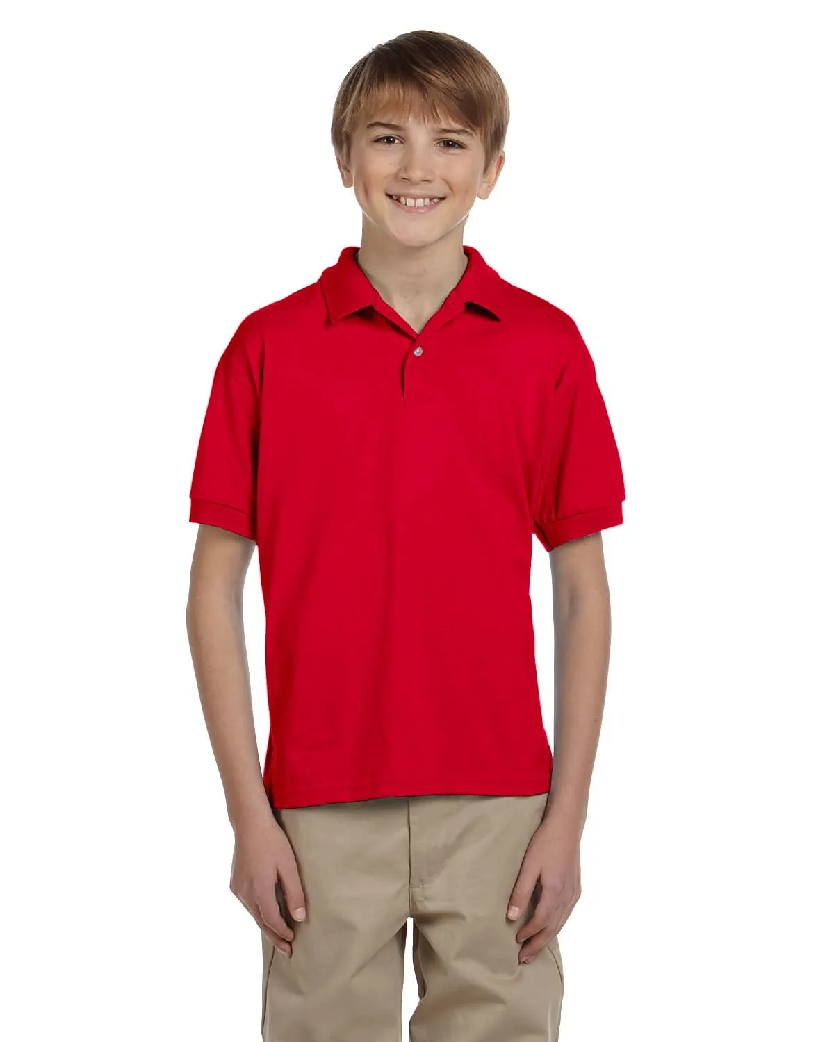 Gildan G880B Polo en maille 50/50 pour jeunes