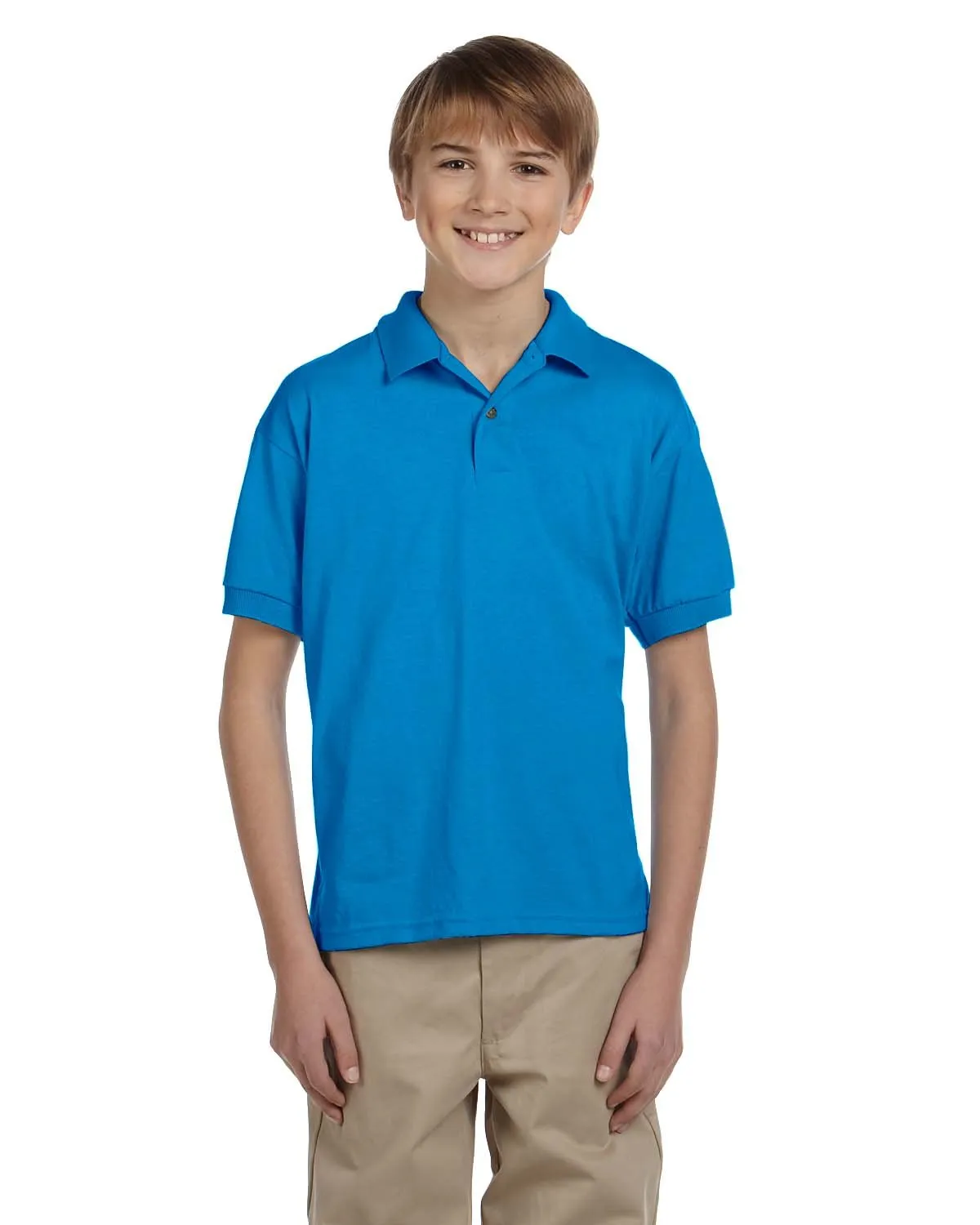 Gildan G880B Polo en maille 50/50 pour jeunes