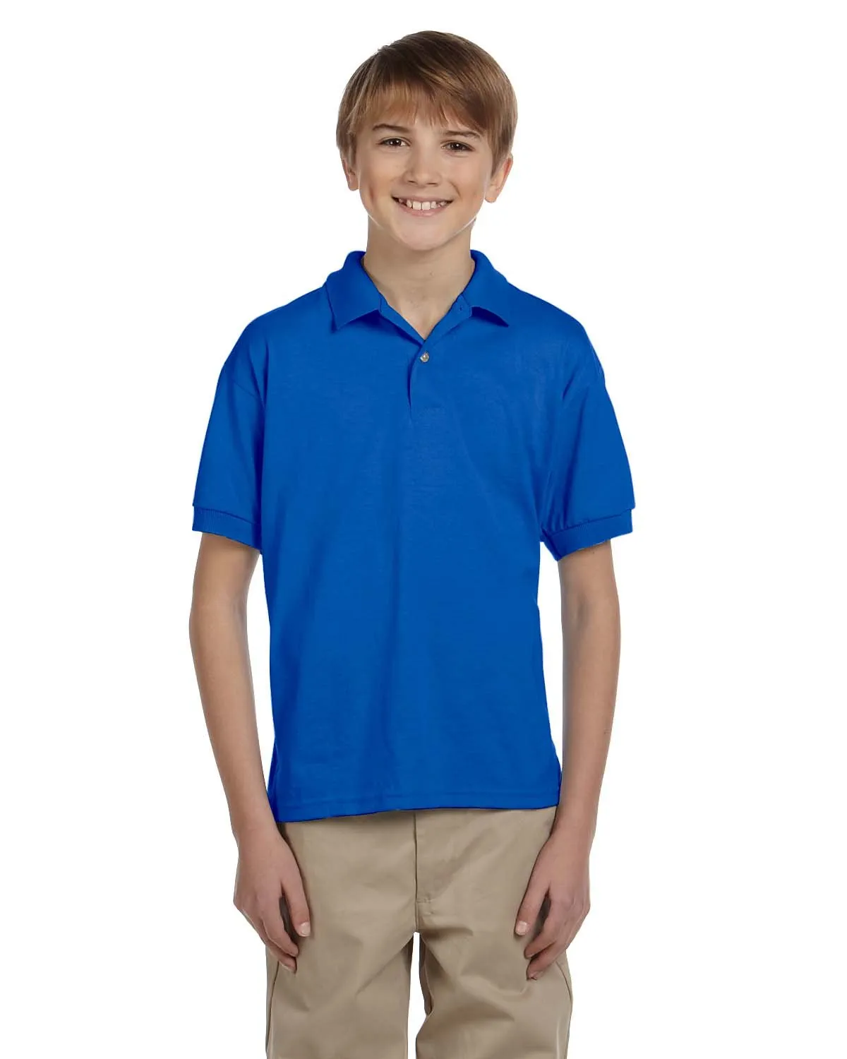 Gildan G880B Polo en maille 50/50 pour jeunes