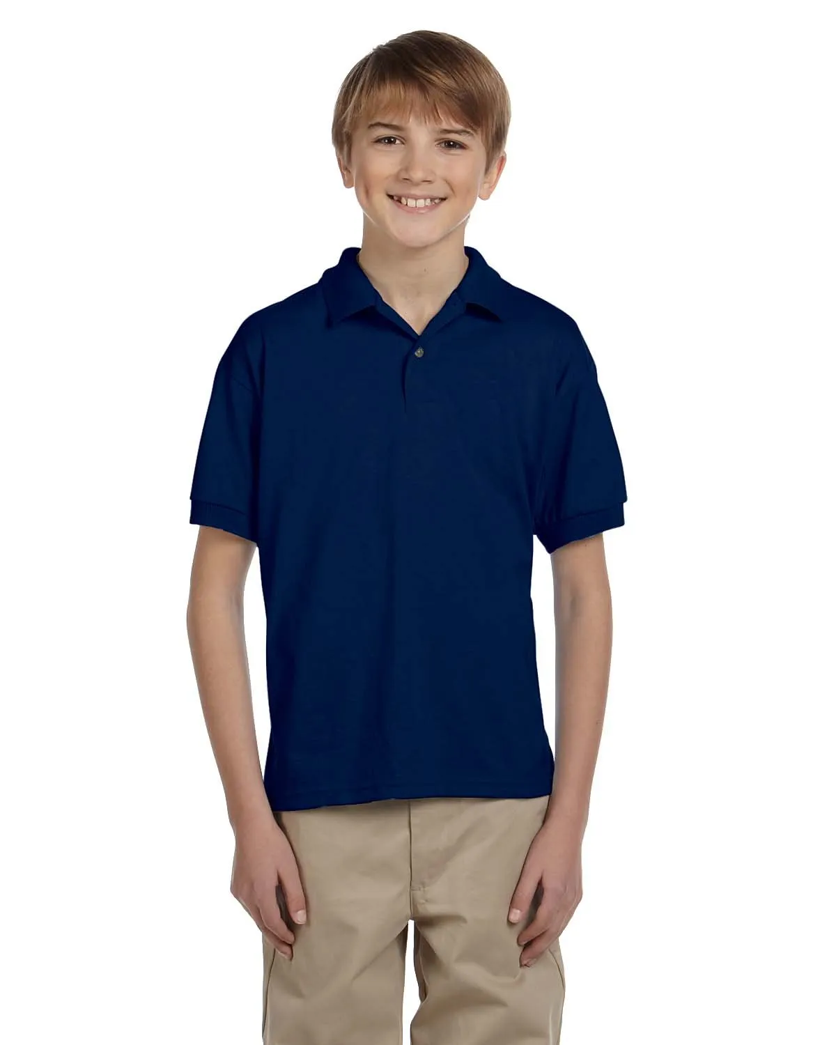 Gildan G880B Polo en maille 50/50 pour jeunes