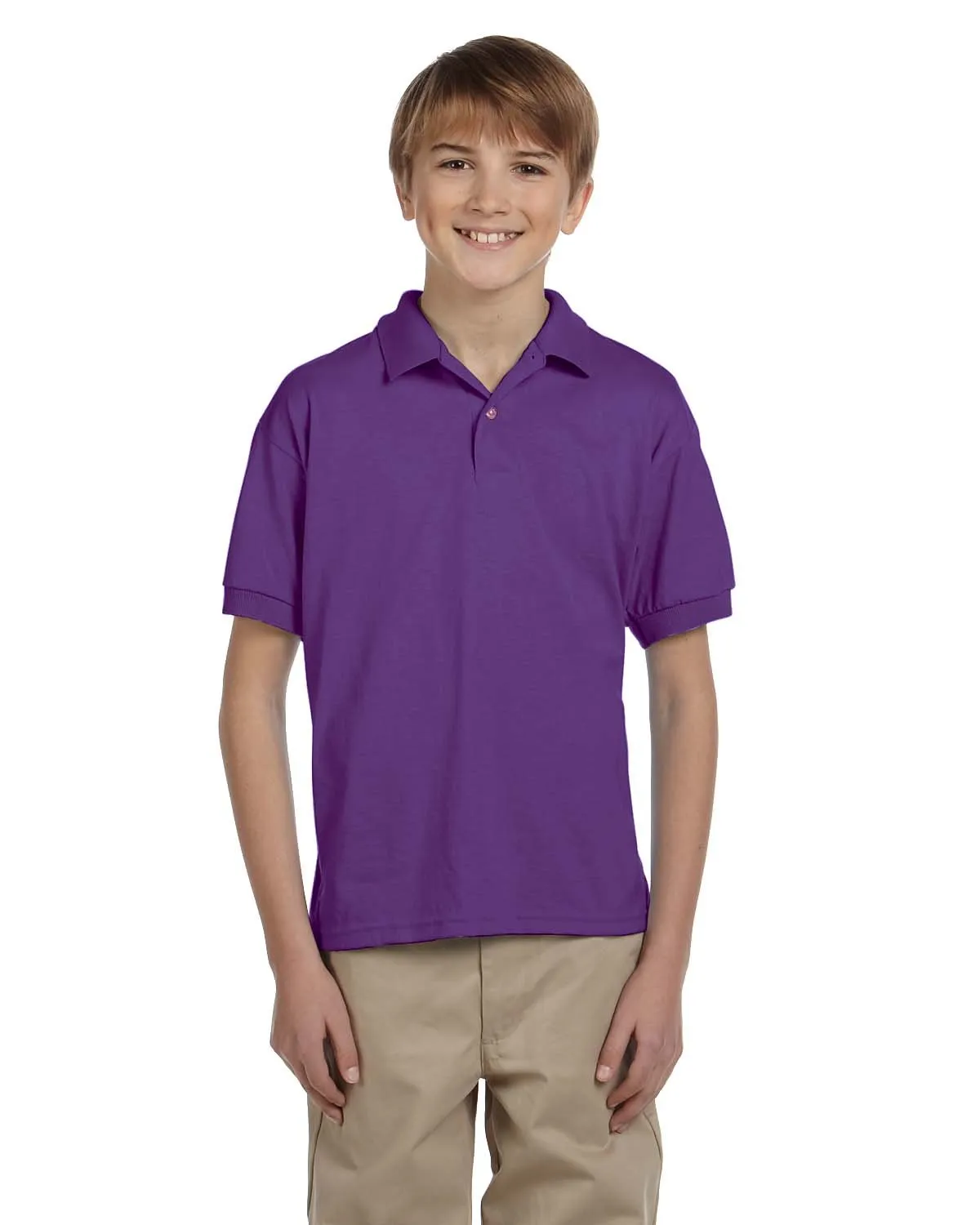 Gildan G880B Polo en maille 50/50 pour jeunes
