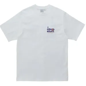 T-shirt Gramicci I Climb Stuff Blanc