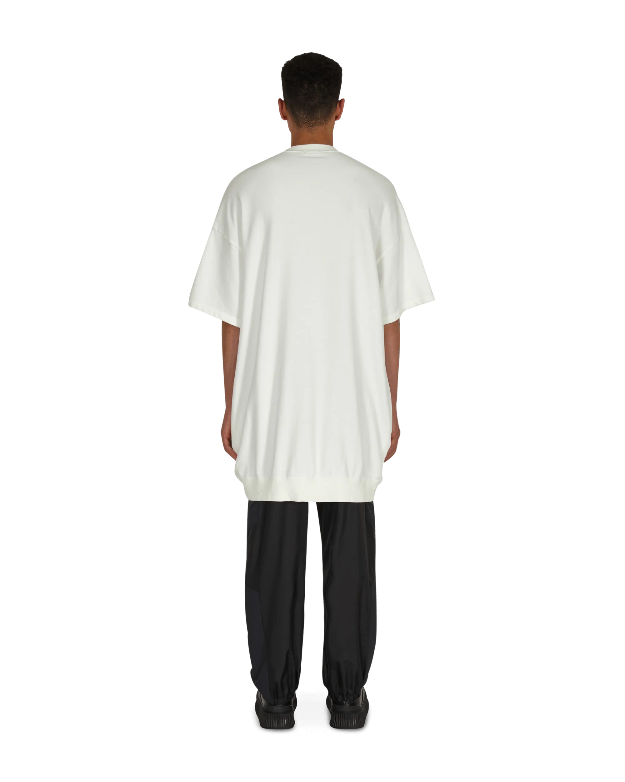Sweat-shirt à manches courtes graphique blanc