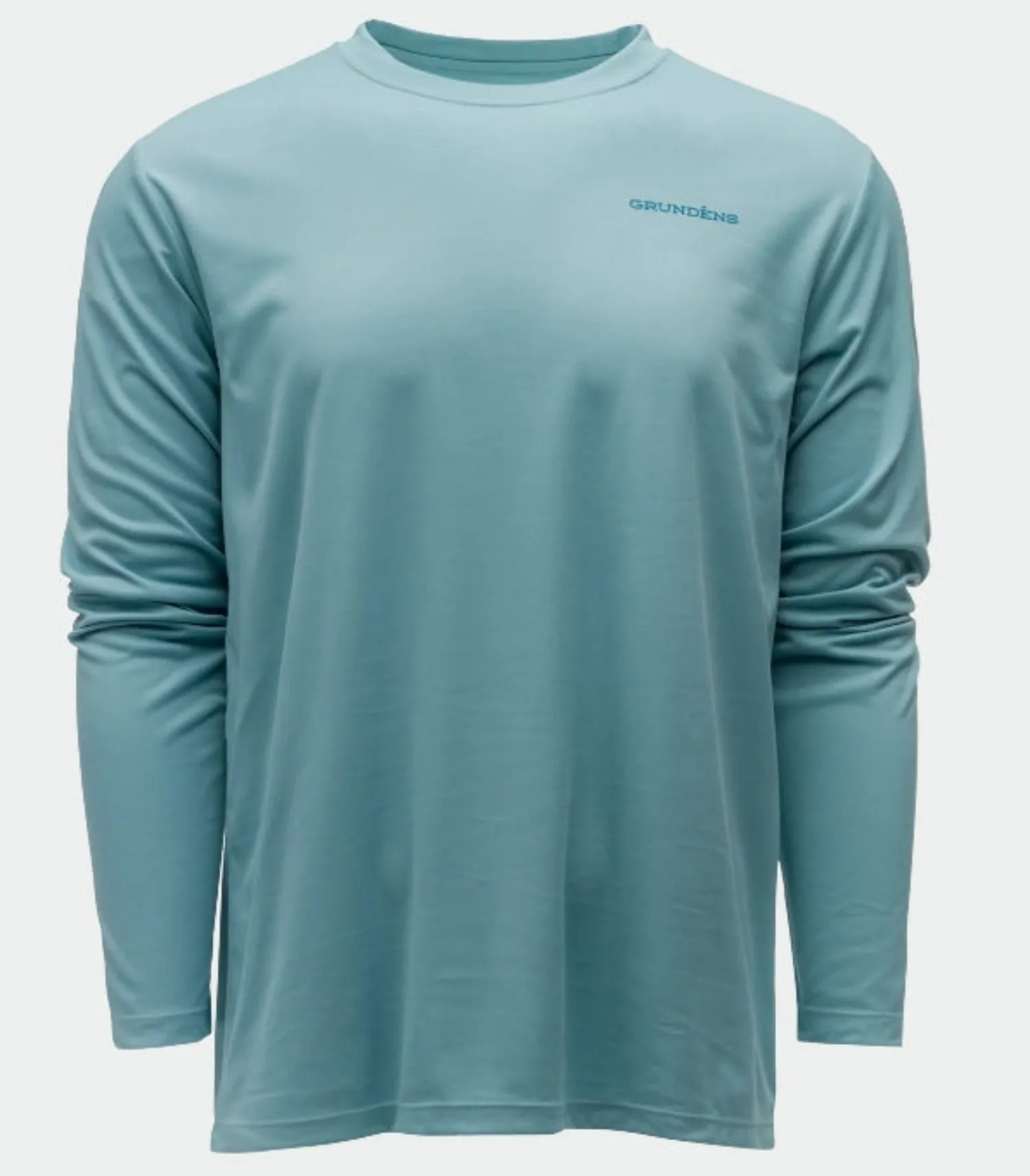 T-shirt manches longues technique avec logo Grundéns et motif bateau - Vêtements Grundéns